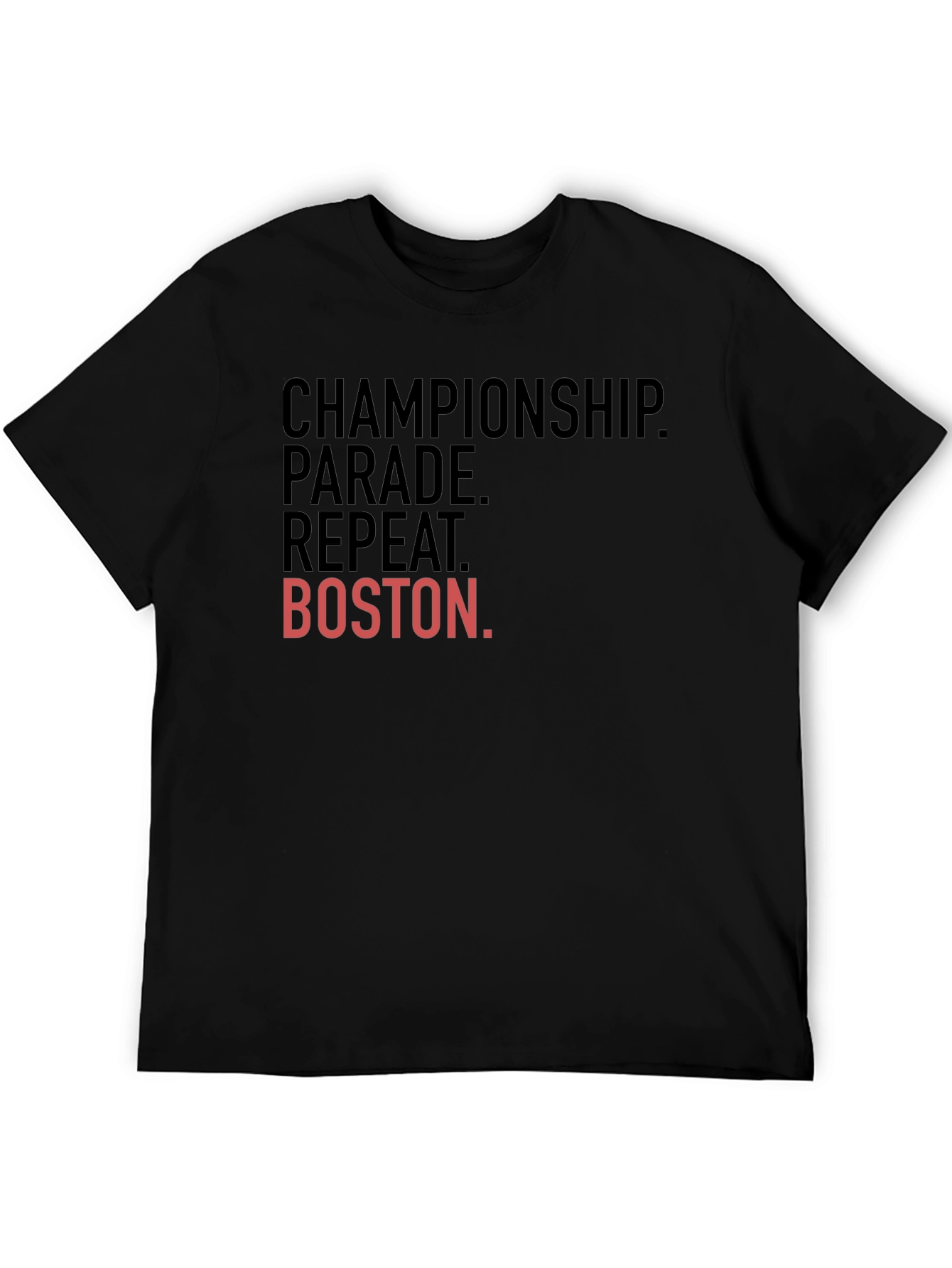 Championship Parade Repeat Boston T-Shirt