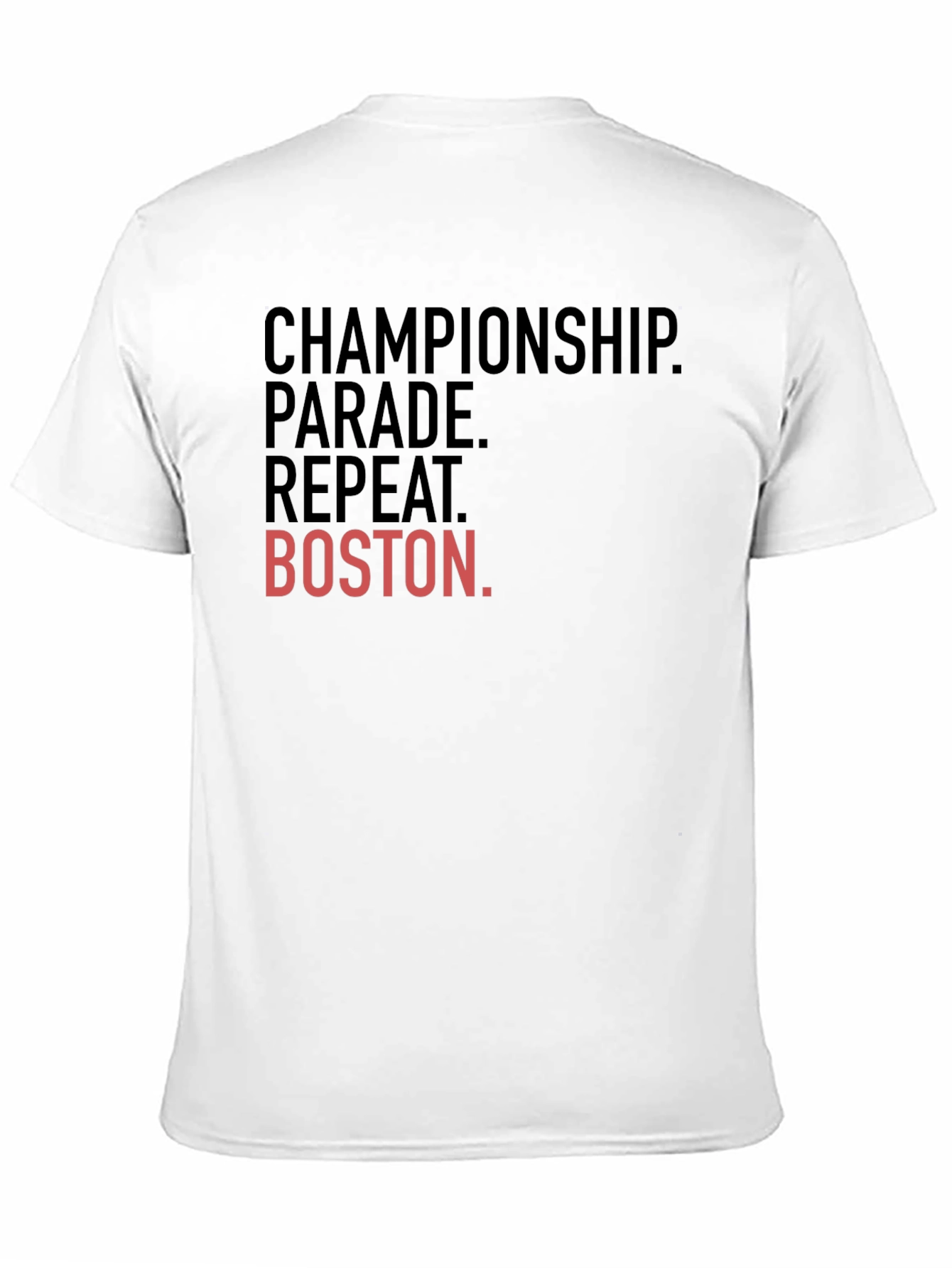 Championship Parade Repeat Boston T-Shirt