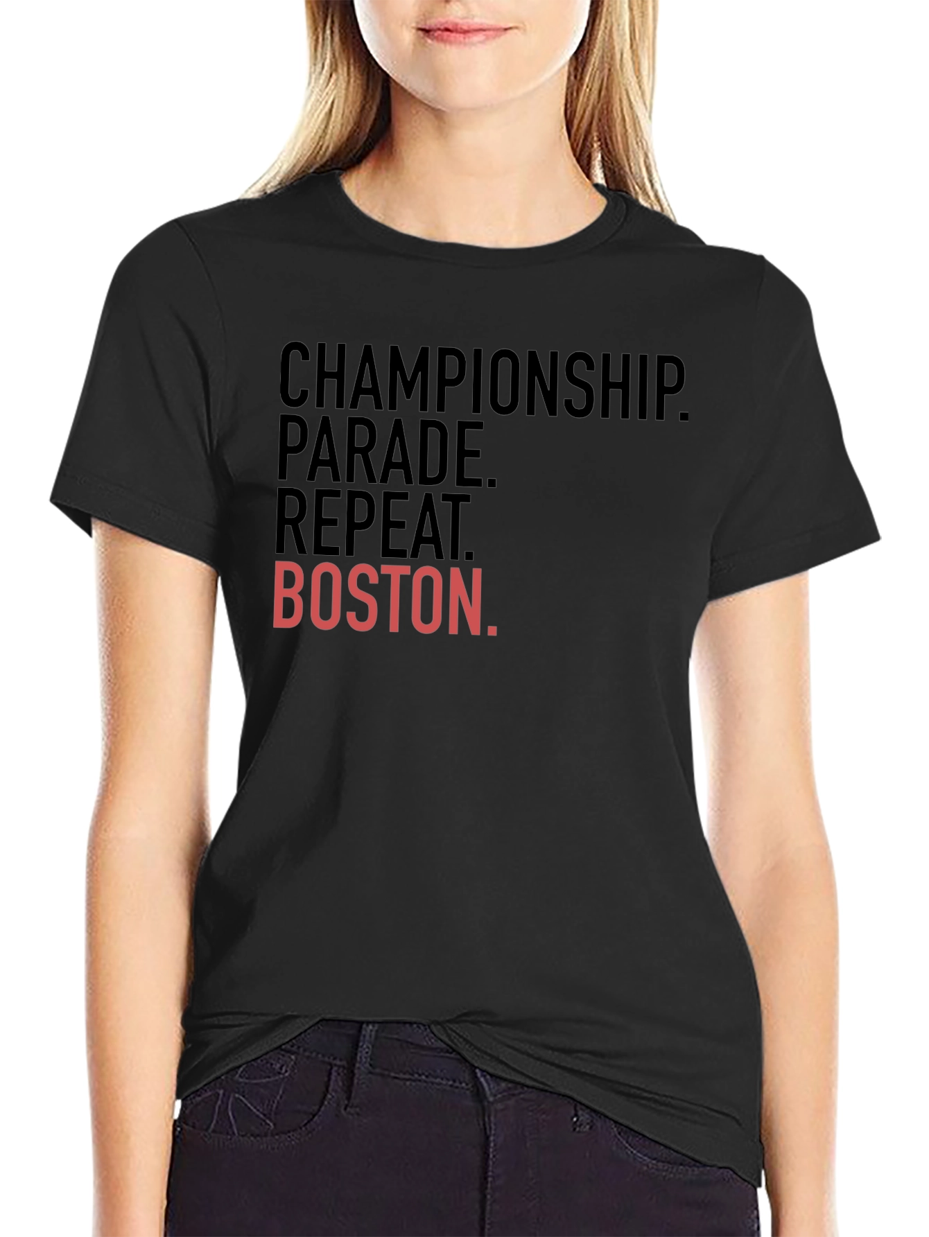 Championship Parade Repeat Boston T-Shirt