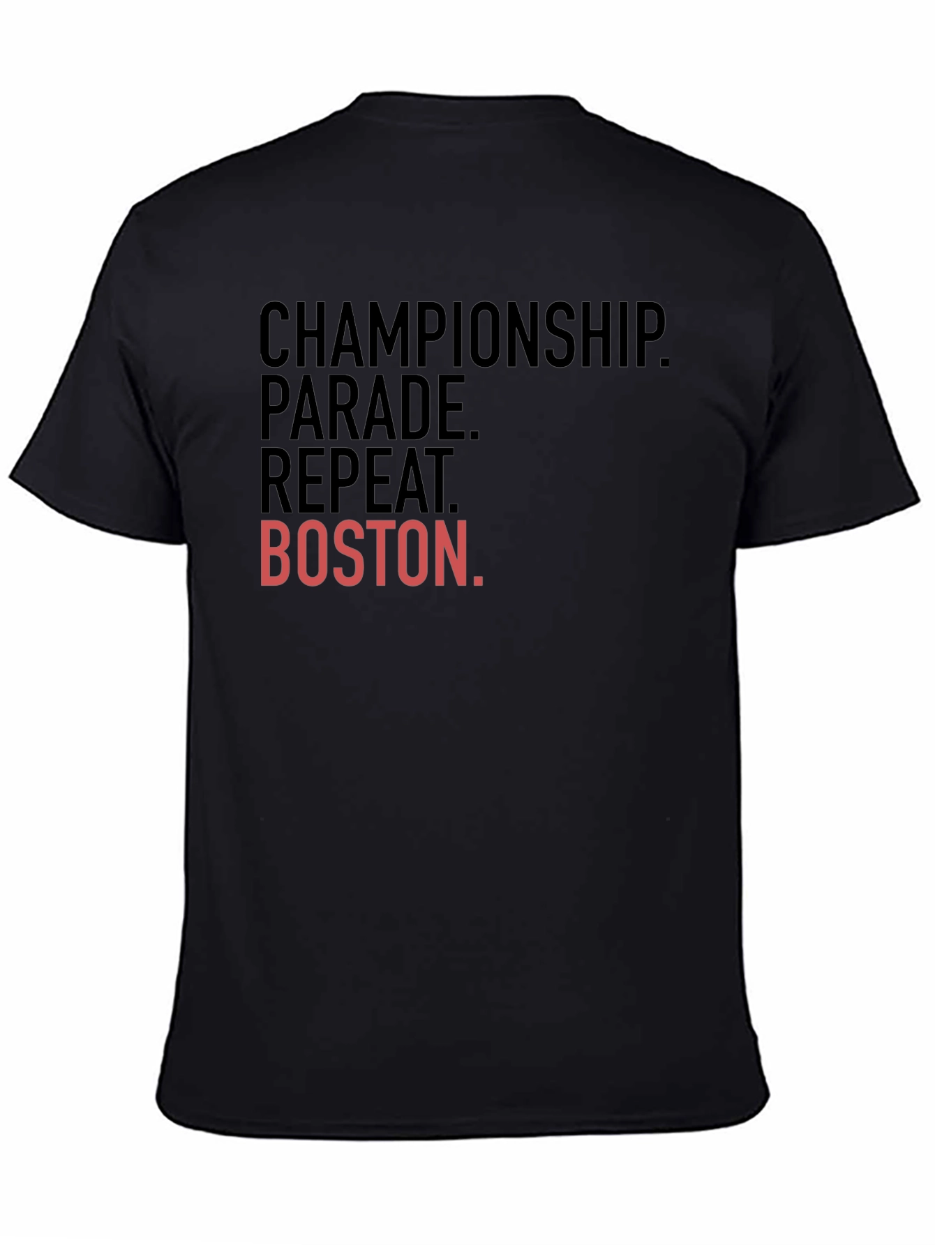 Championship Parade Repeat Boston T-Shirt