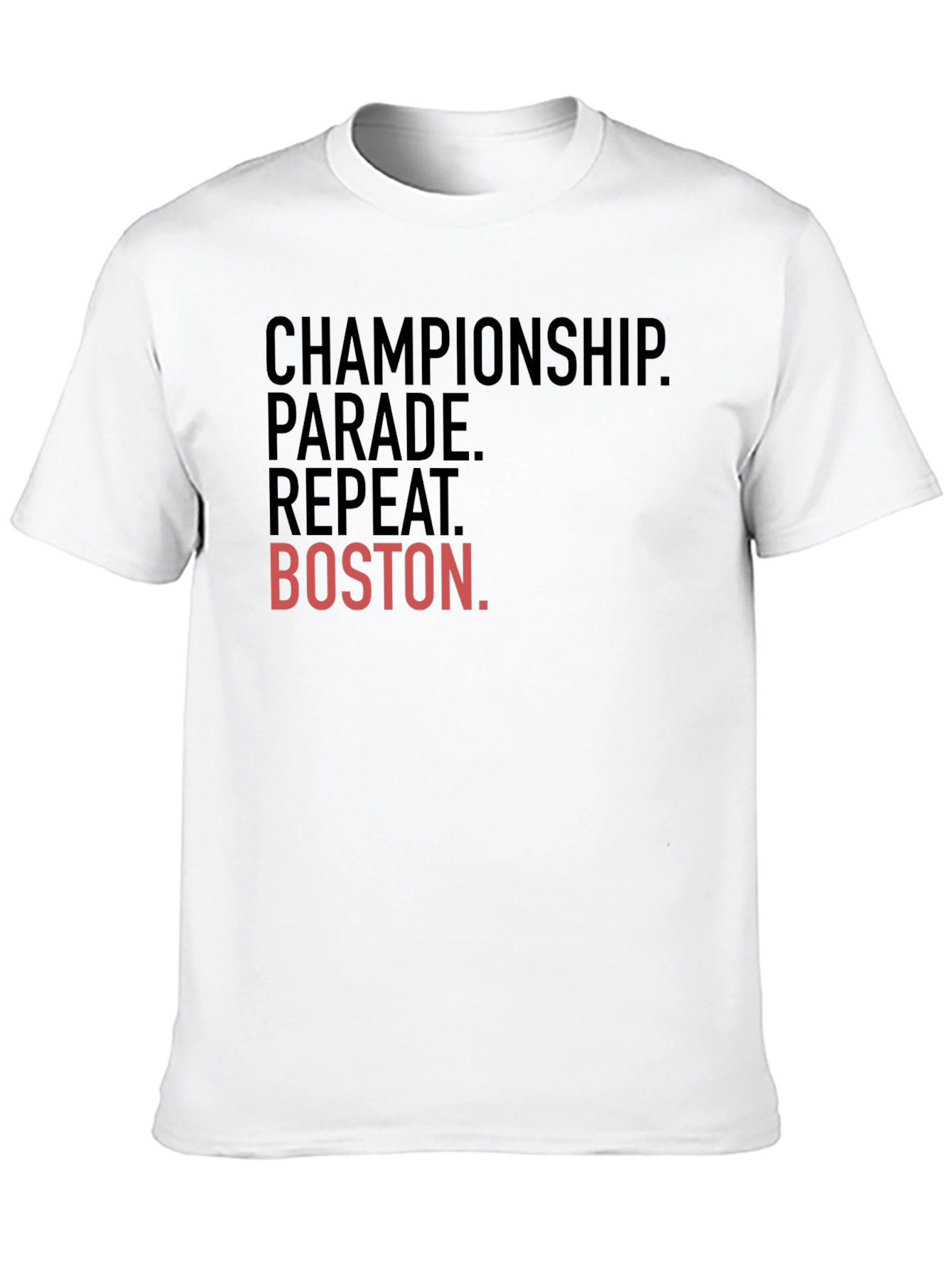 Championship Parade Repeat Boston T-Shirt