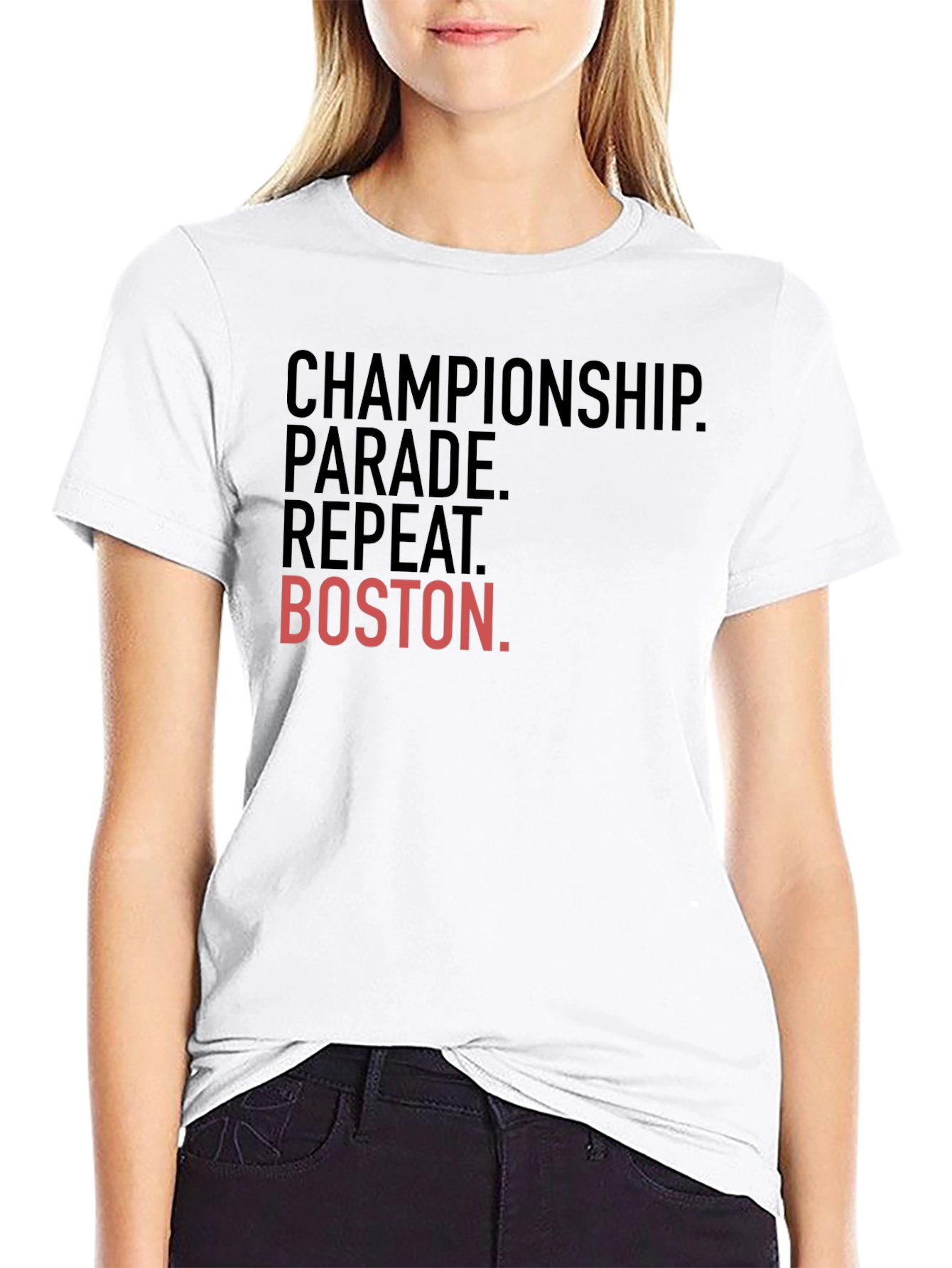 Championship Parade Repeat Boston T-Shirt