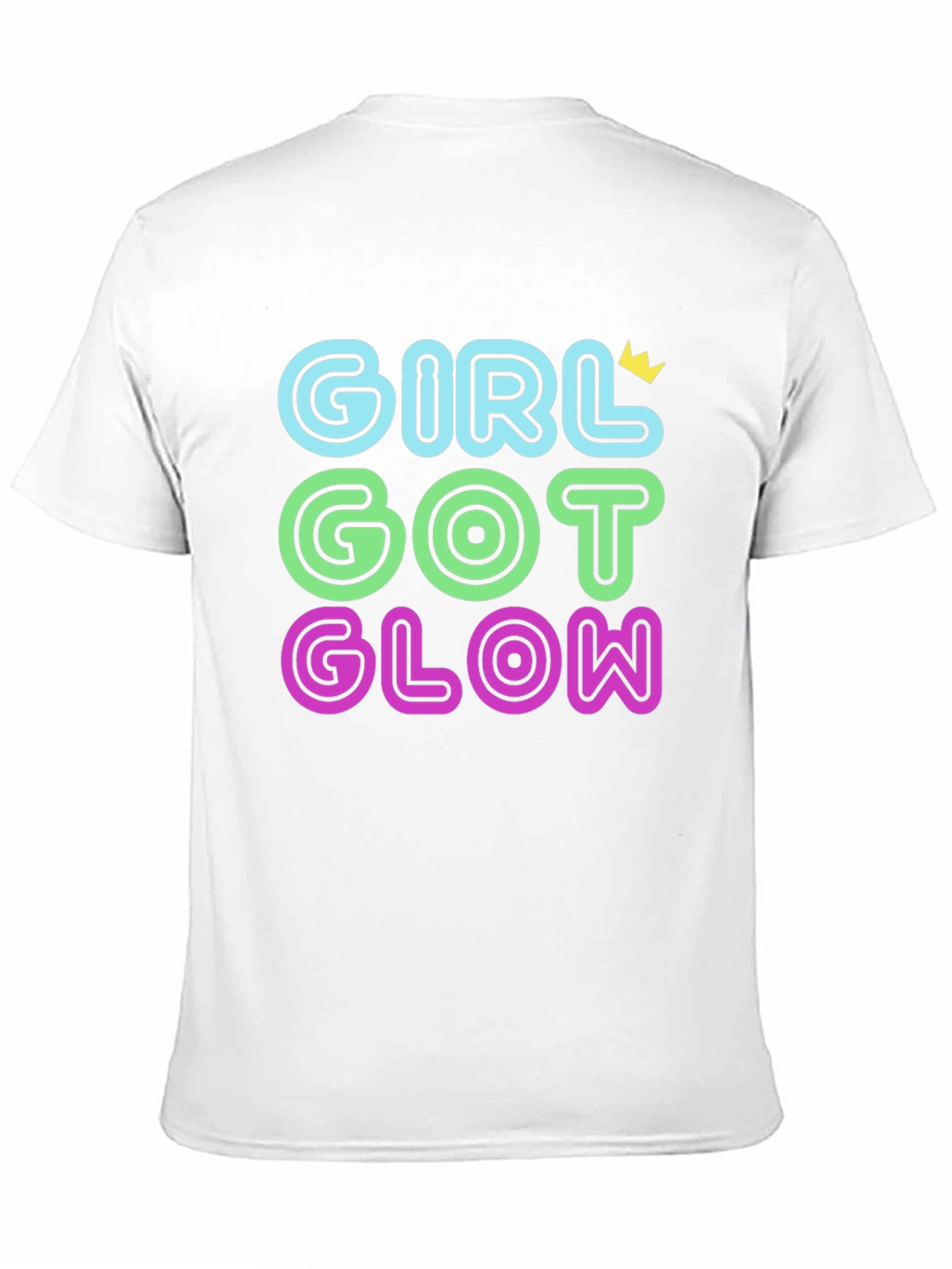 Girl Got Glow T-Shirt - Black Tee