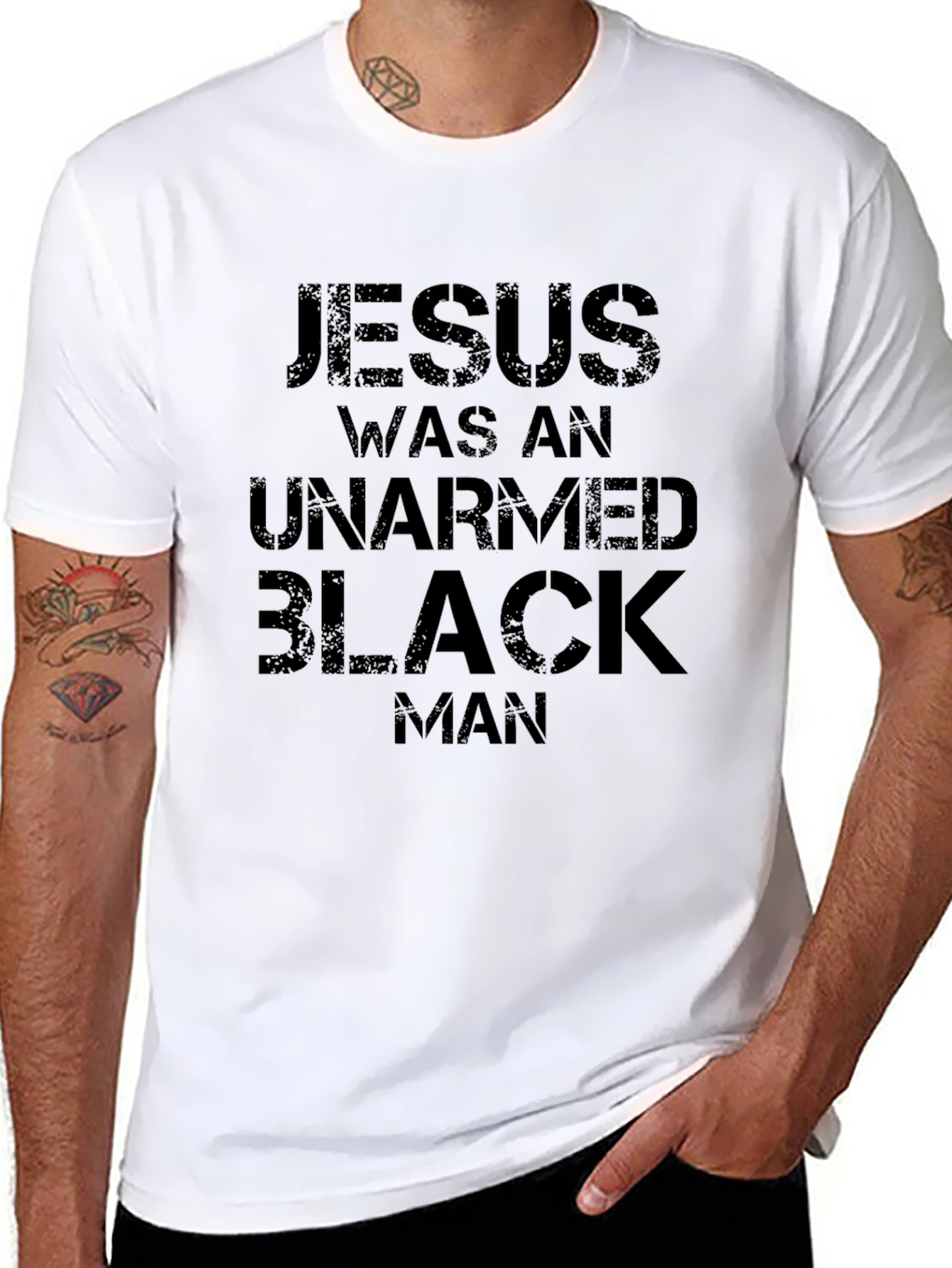 Jesus Was An Unarmed Black Man T-Shirt