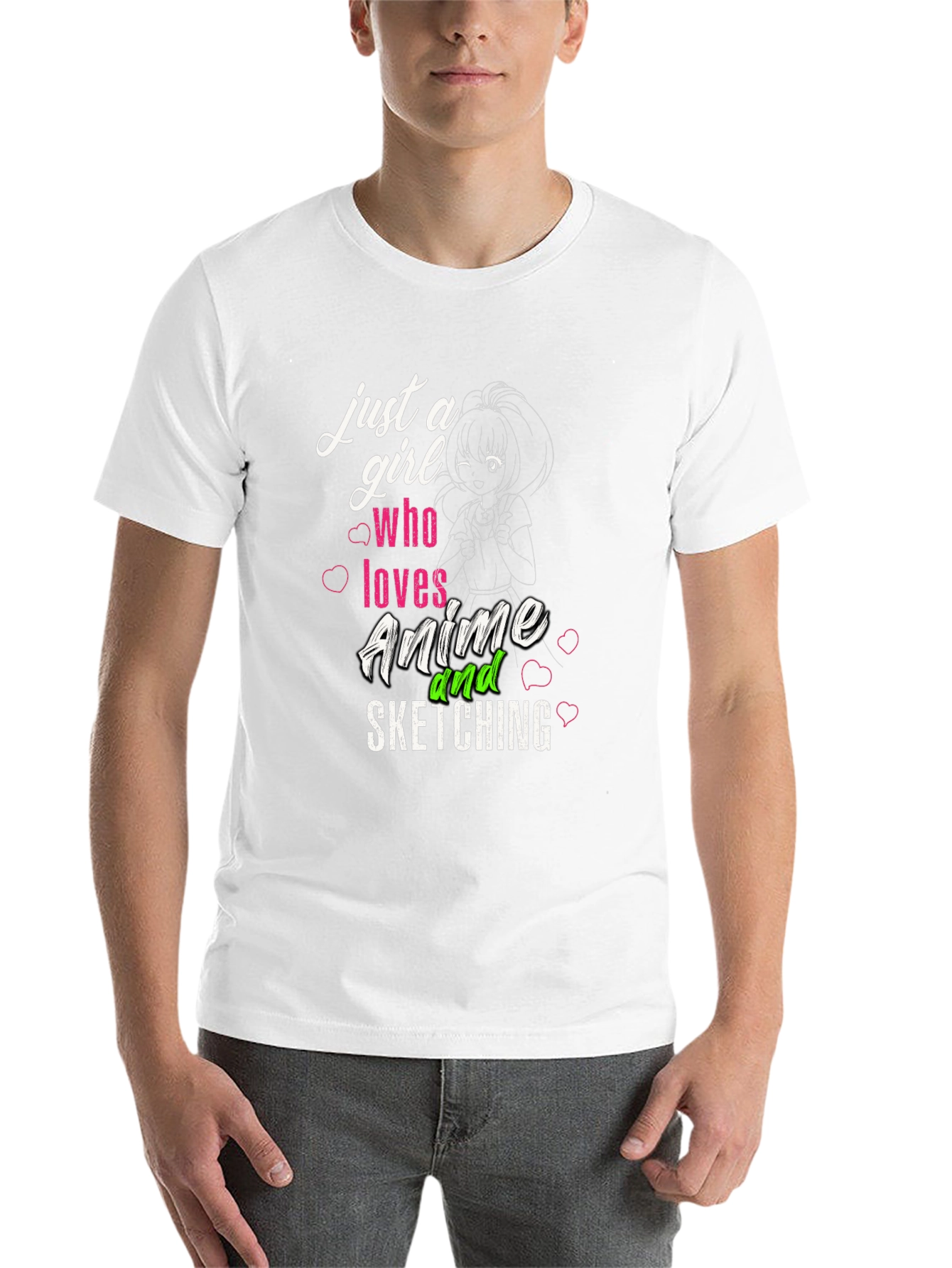 Anime & Sketching Graphic Tee