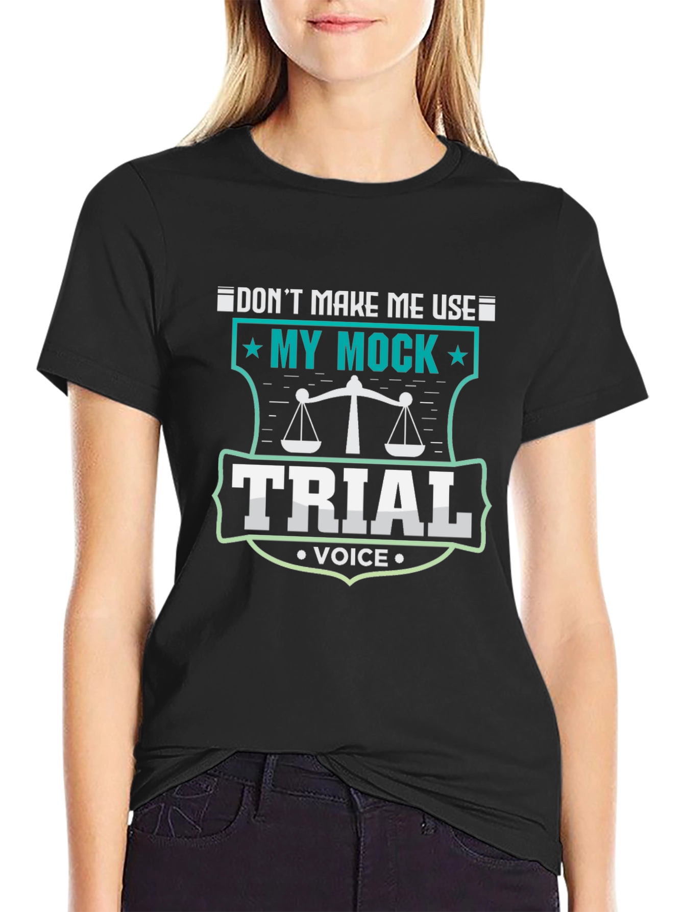 Mock Trial Voice T-Shirt - Lawyer Gift