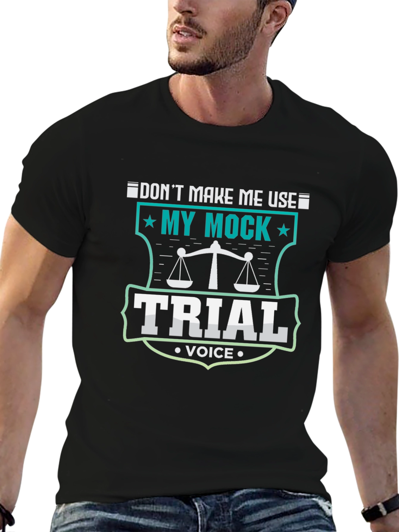 Mock Trial Voice T-Shirt - Lawyer Gift