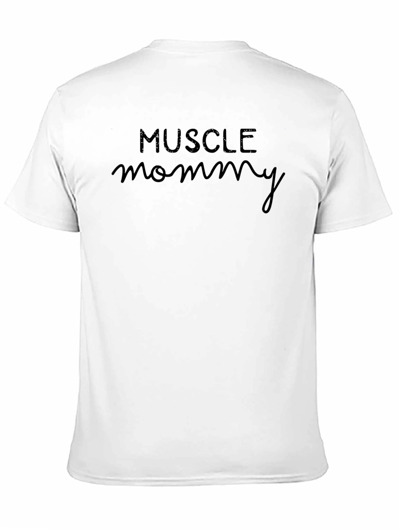 Muscle Mommy Black Graphic Tee
