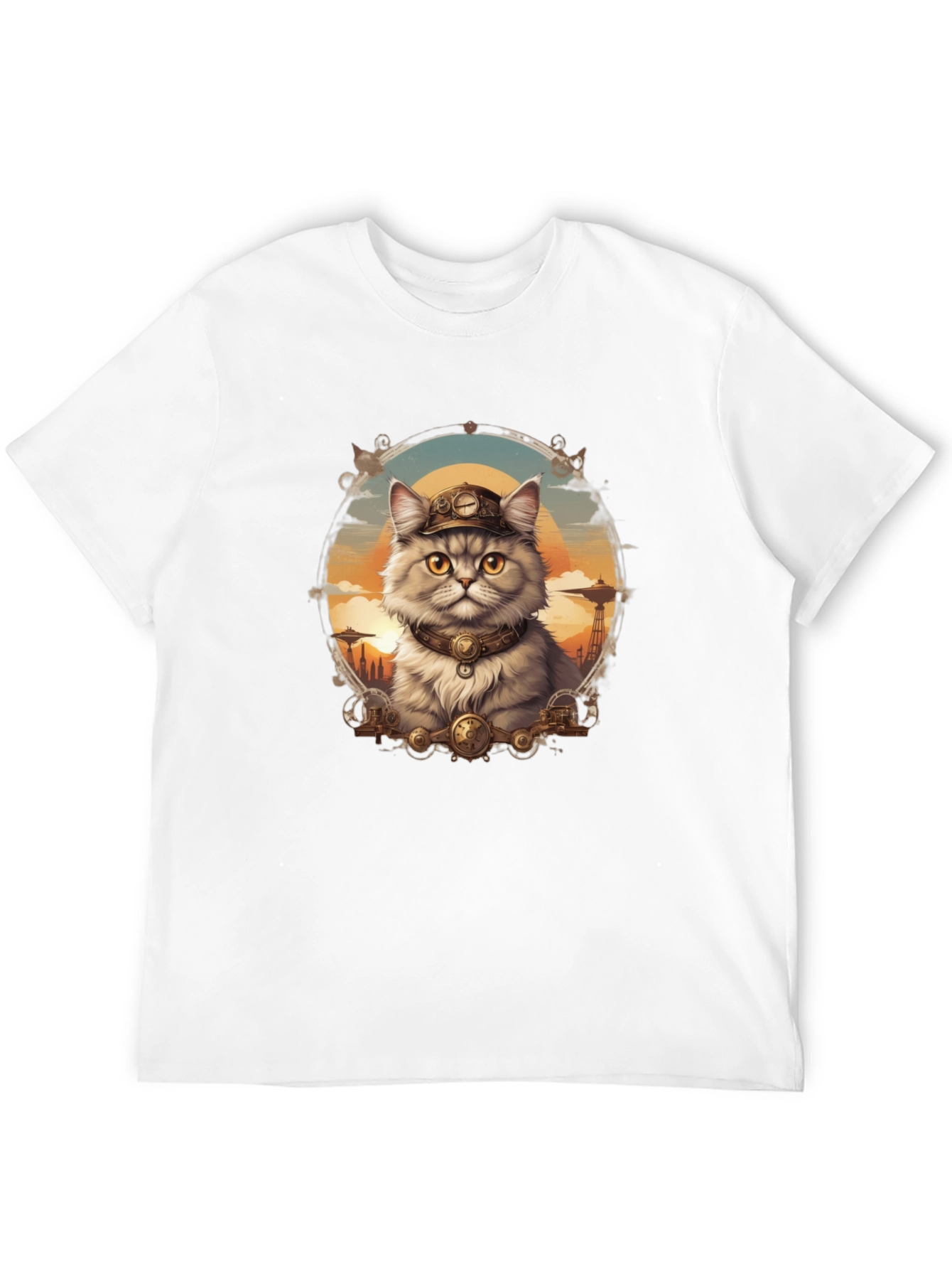 Steampunk Cat T-Shirt