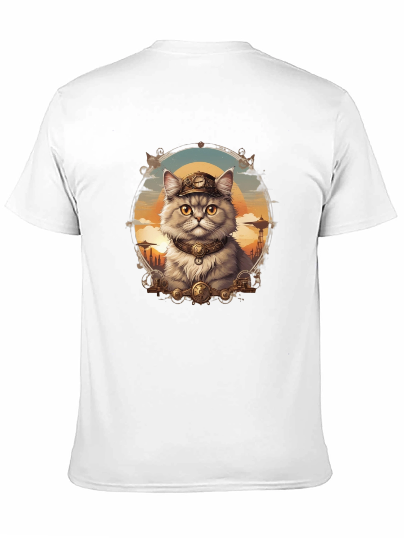 Steampunk Cat T-Shirt