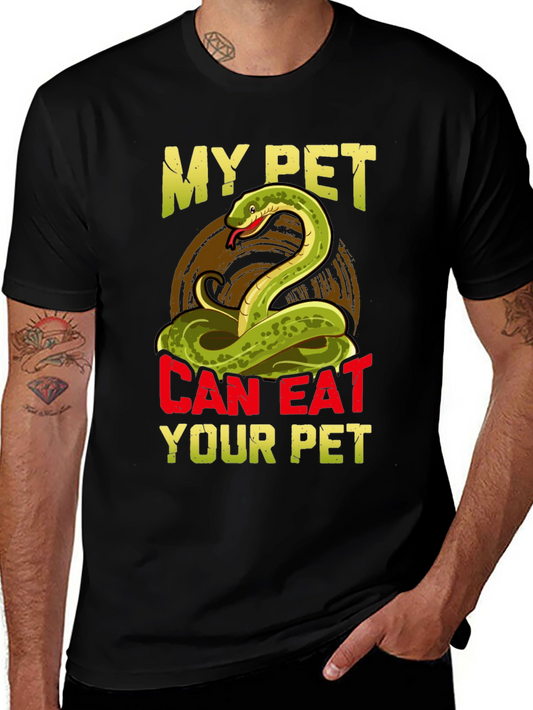 My Pet Snake T-Shirt - Funny Snake Owner Tee