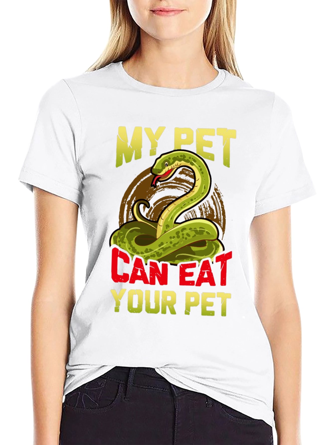 My Pet Snake T-Shirt - Funny Snake Owner Tee