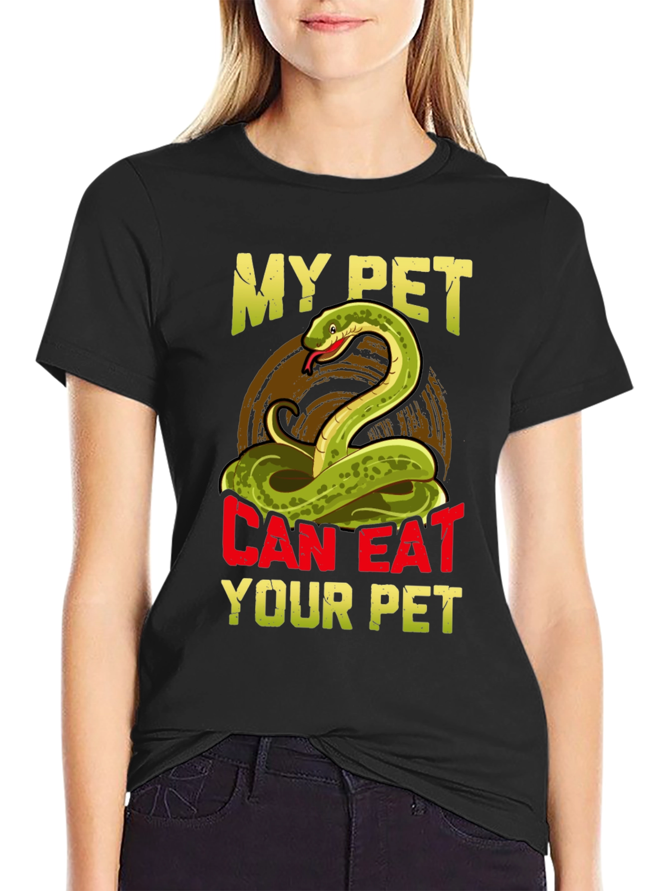 My Pet Snake T-Shirt - Funny Snake Owner Tee