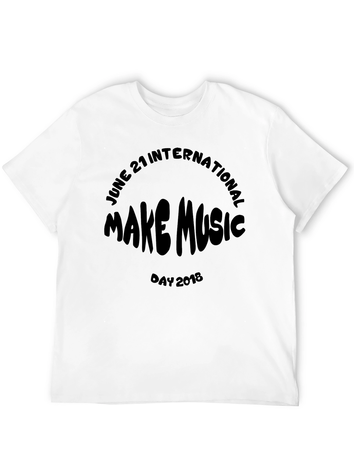 Make Music Day 2018 Black T-Shirt