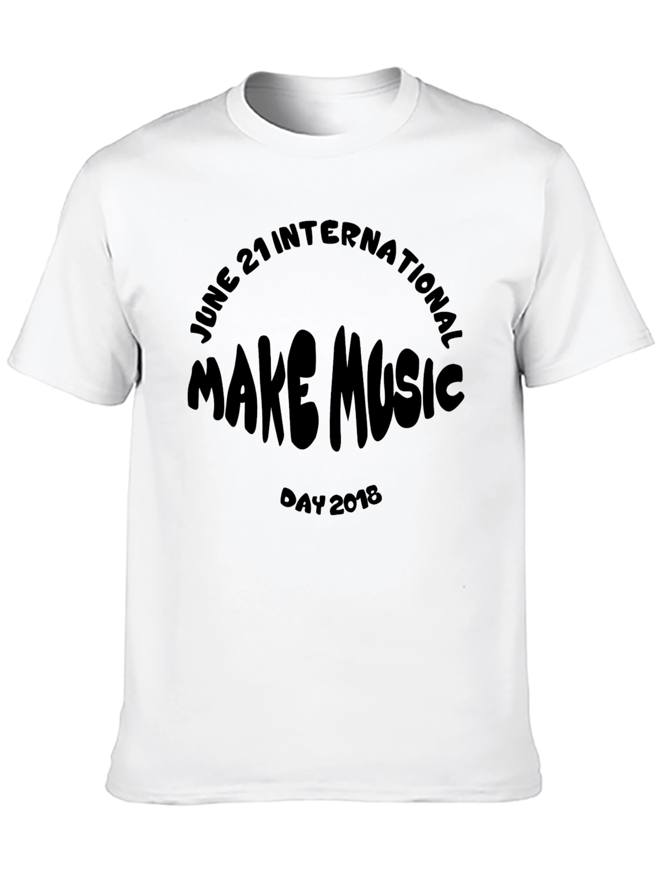 Make Music Day 2018 Black T-Shirt