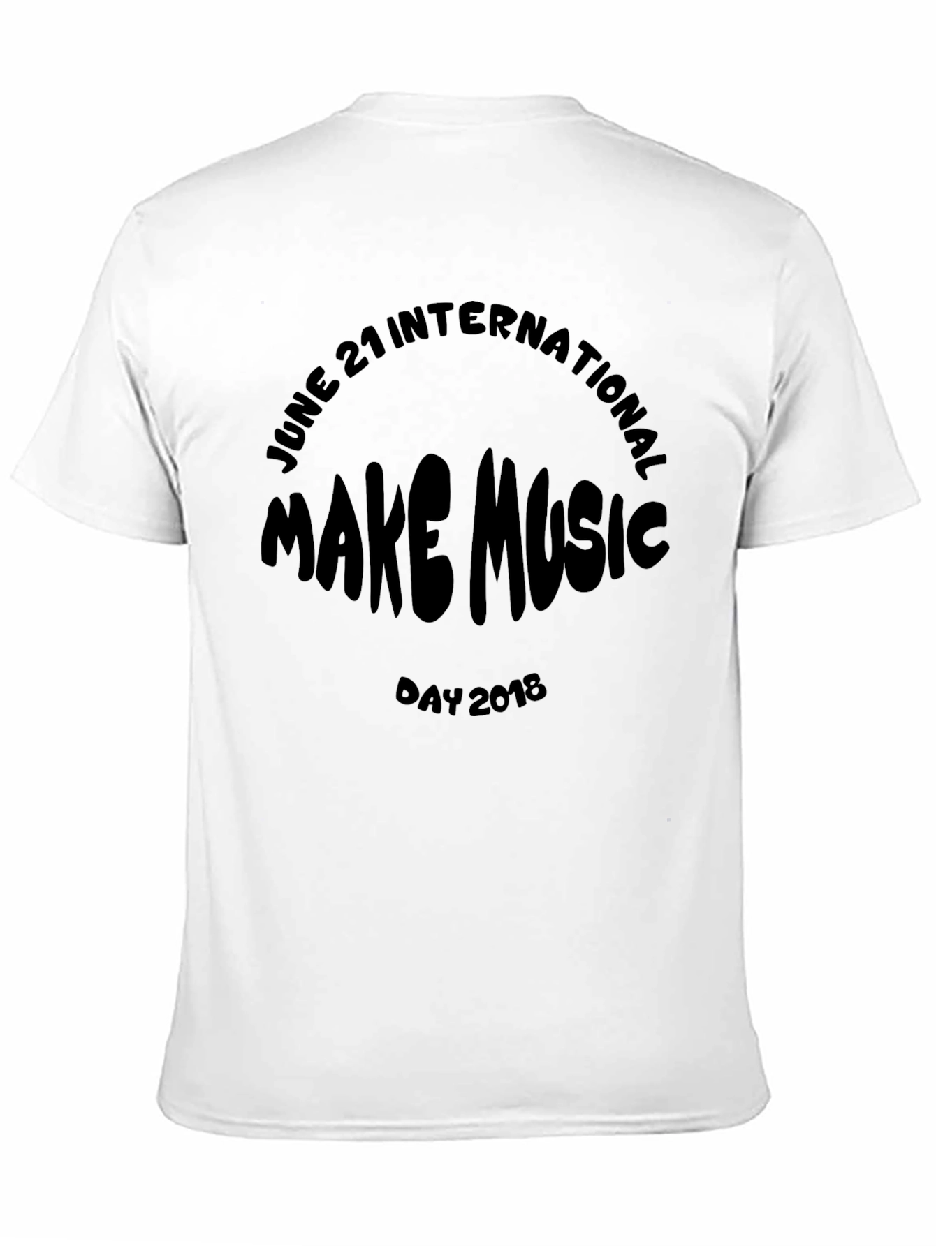Make Music Day 2018 Black T-Shirt