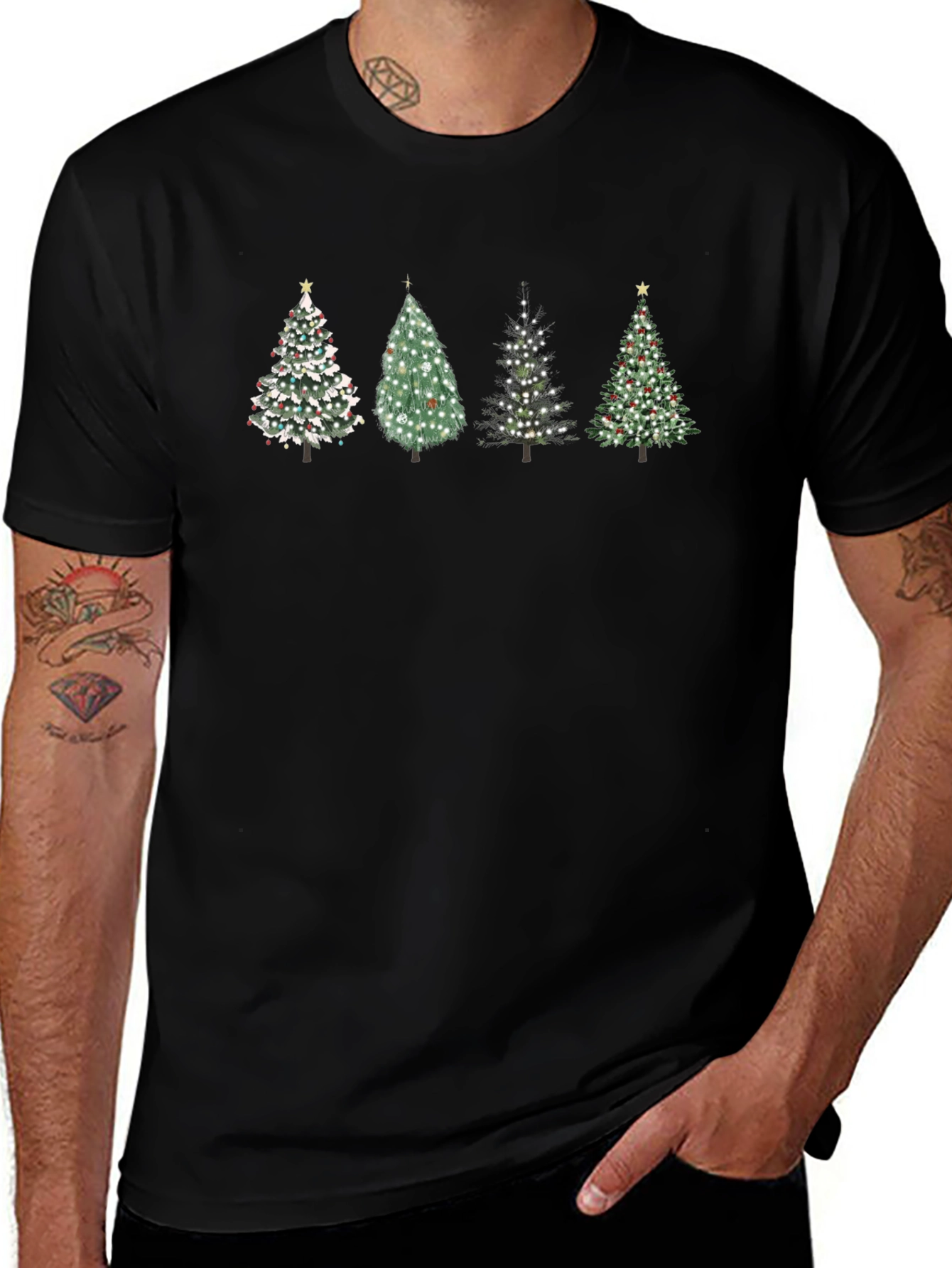 Christmas Tree T-Shirt Holiday Tee