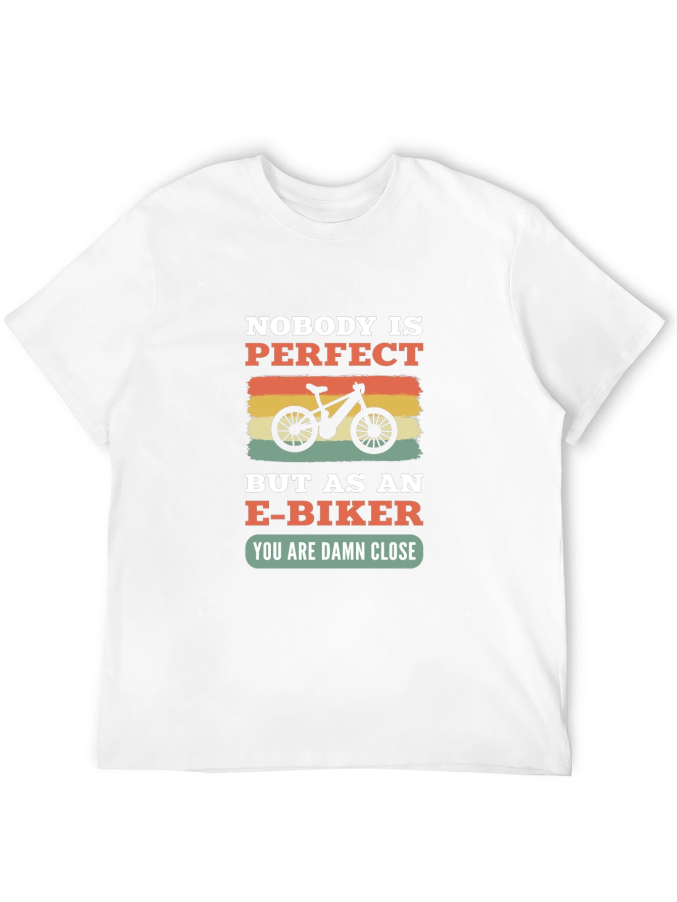 E-Biker Graphic Tee - Nobodys Perfect T-Shirt