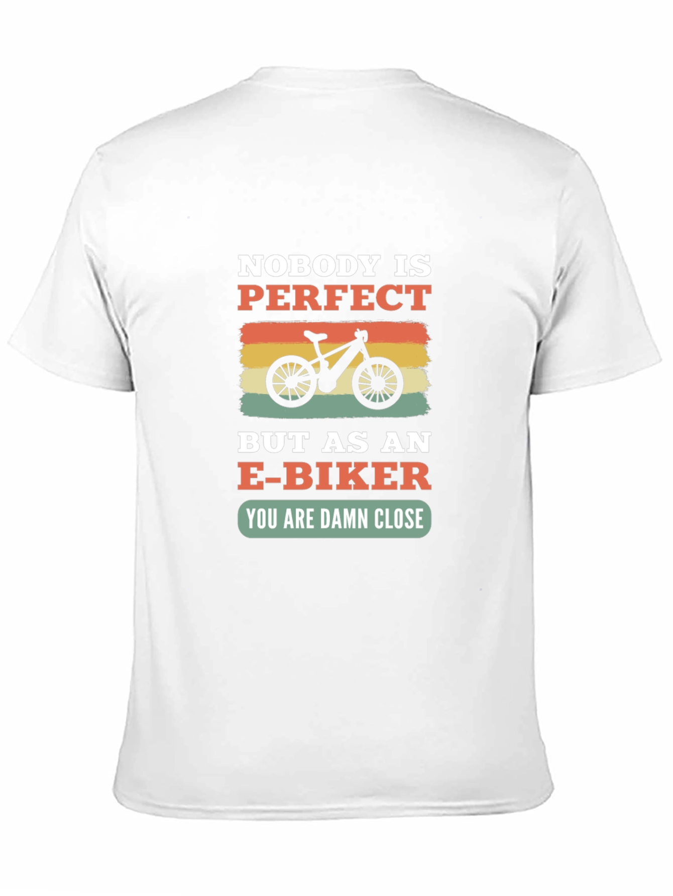 E-Biker Graphic Tee - Nobodys Perfect T-Shirt