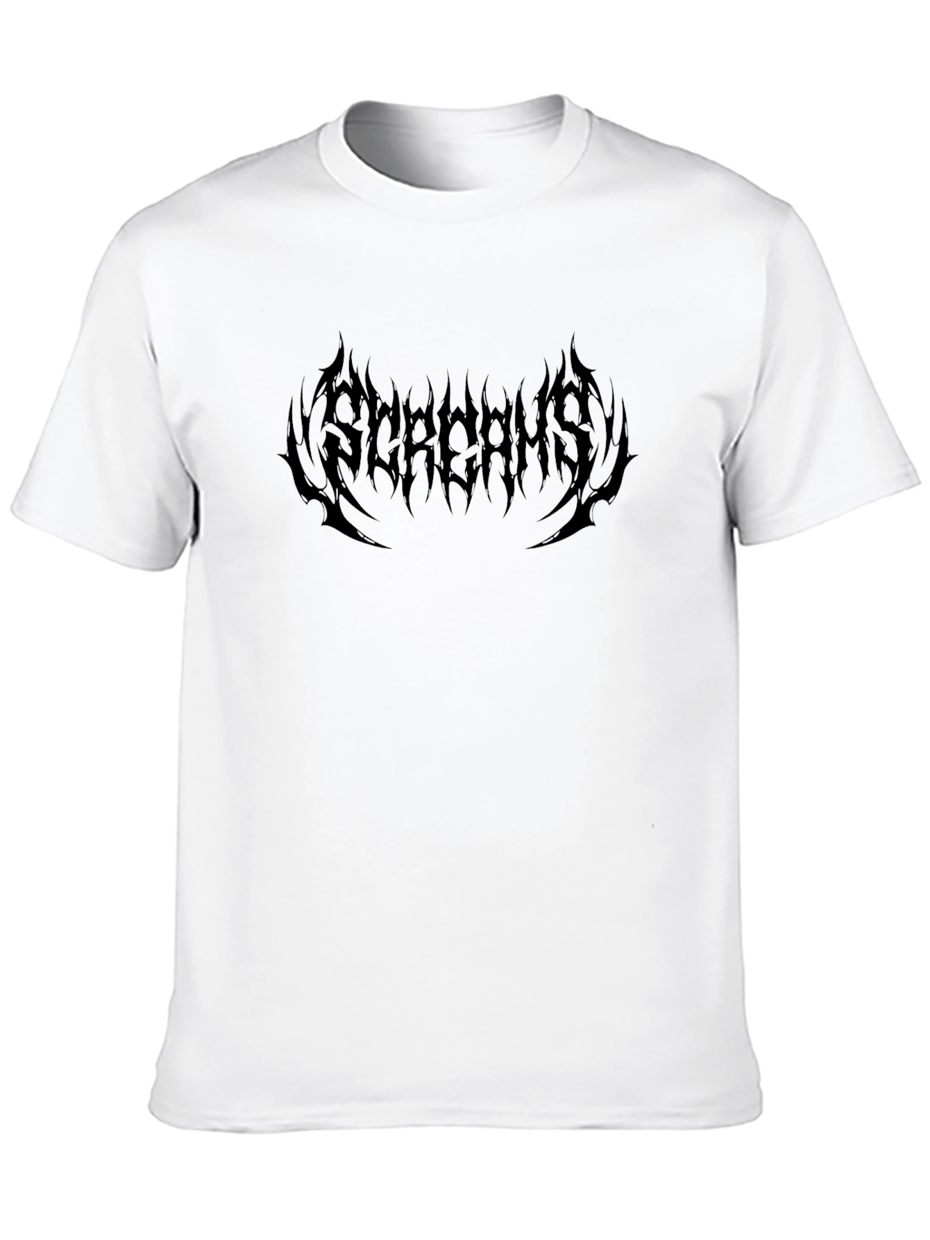 Black Screams Graphic T-Shirt - Edgy Style