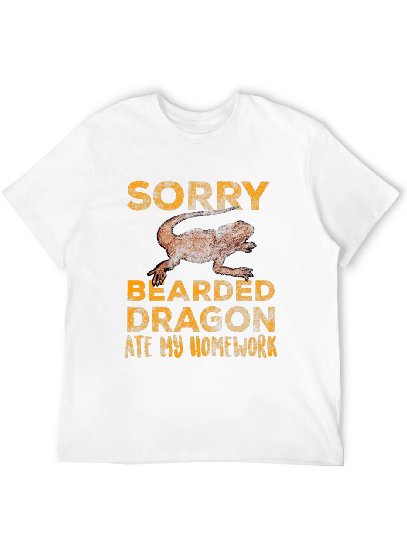 Funny Bearded Dragon Ate Homework T-Shirt