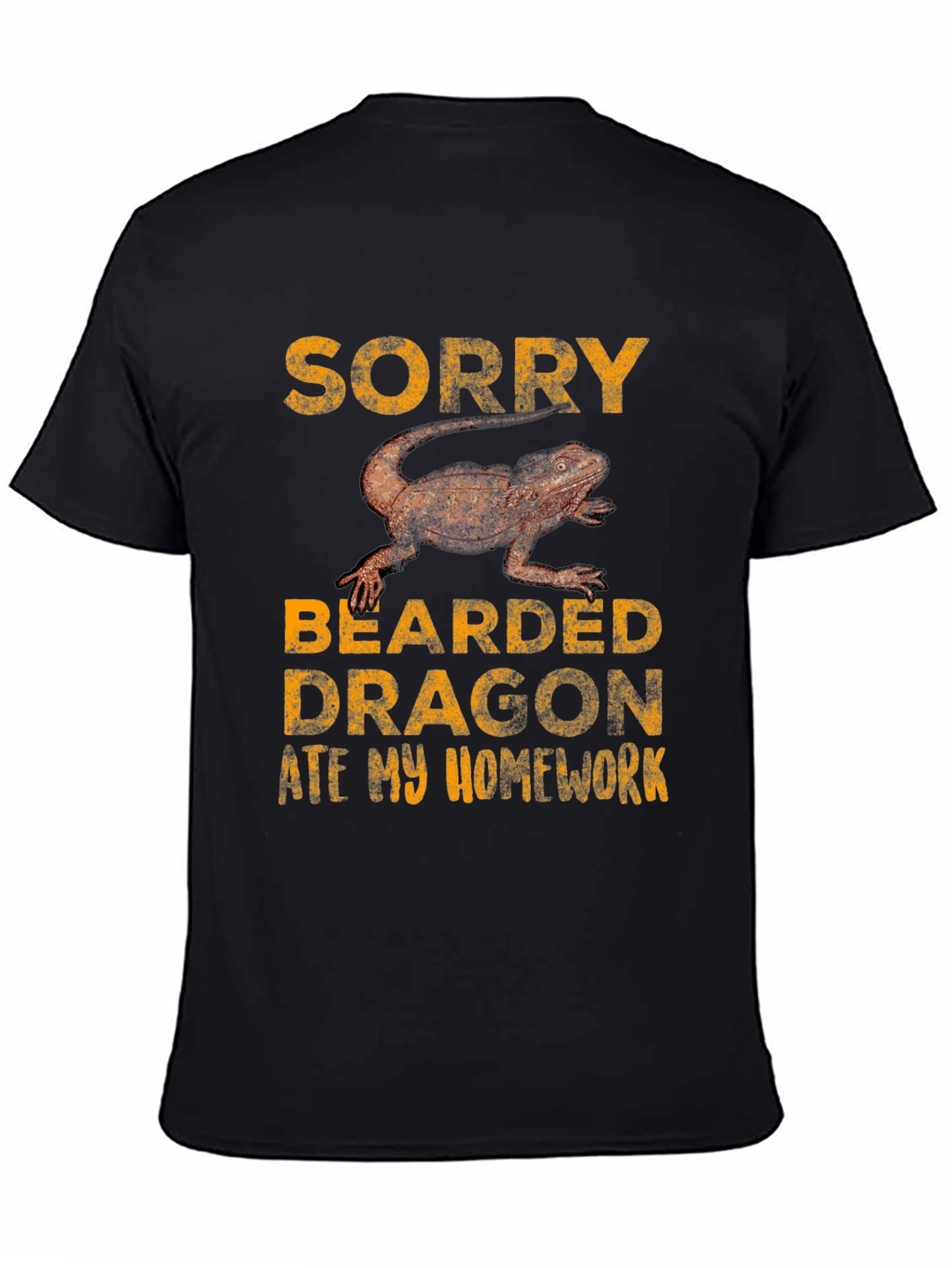 Funny Bearded Dragon Ate Homework T-Shirt