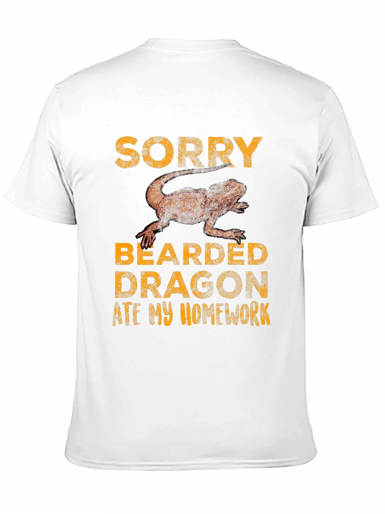Funny Bearded Dragon Ate Homework T-Shirt