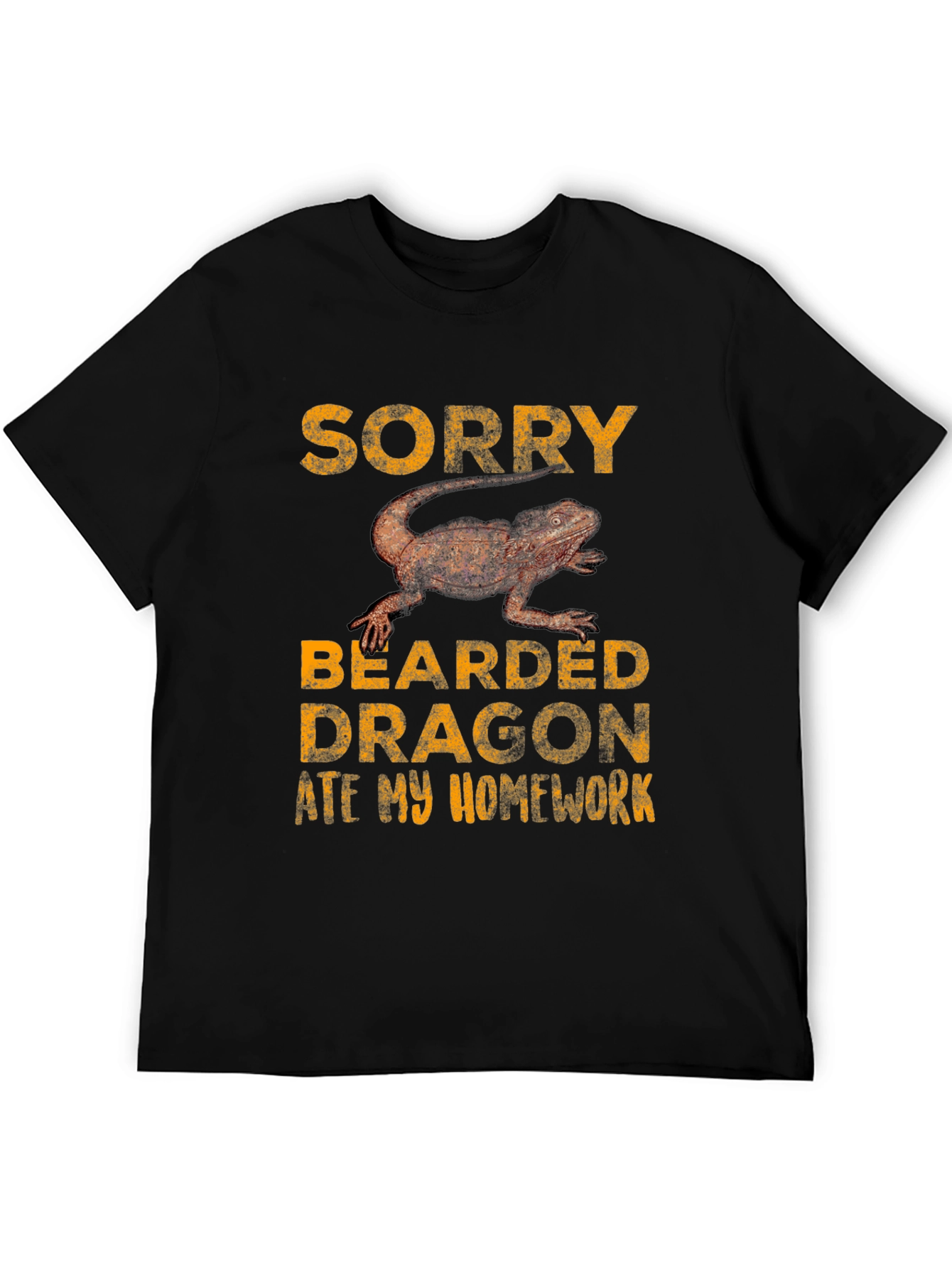 Funny Bearded Dragon Ate Homework T-Shirt