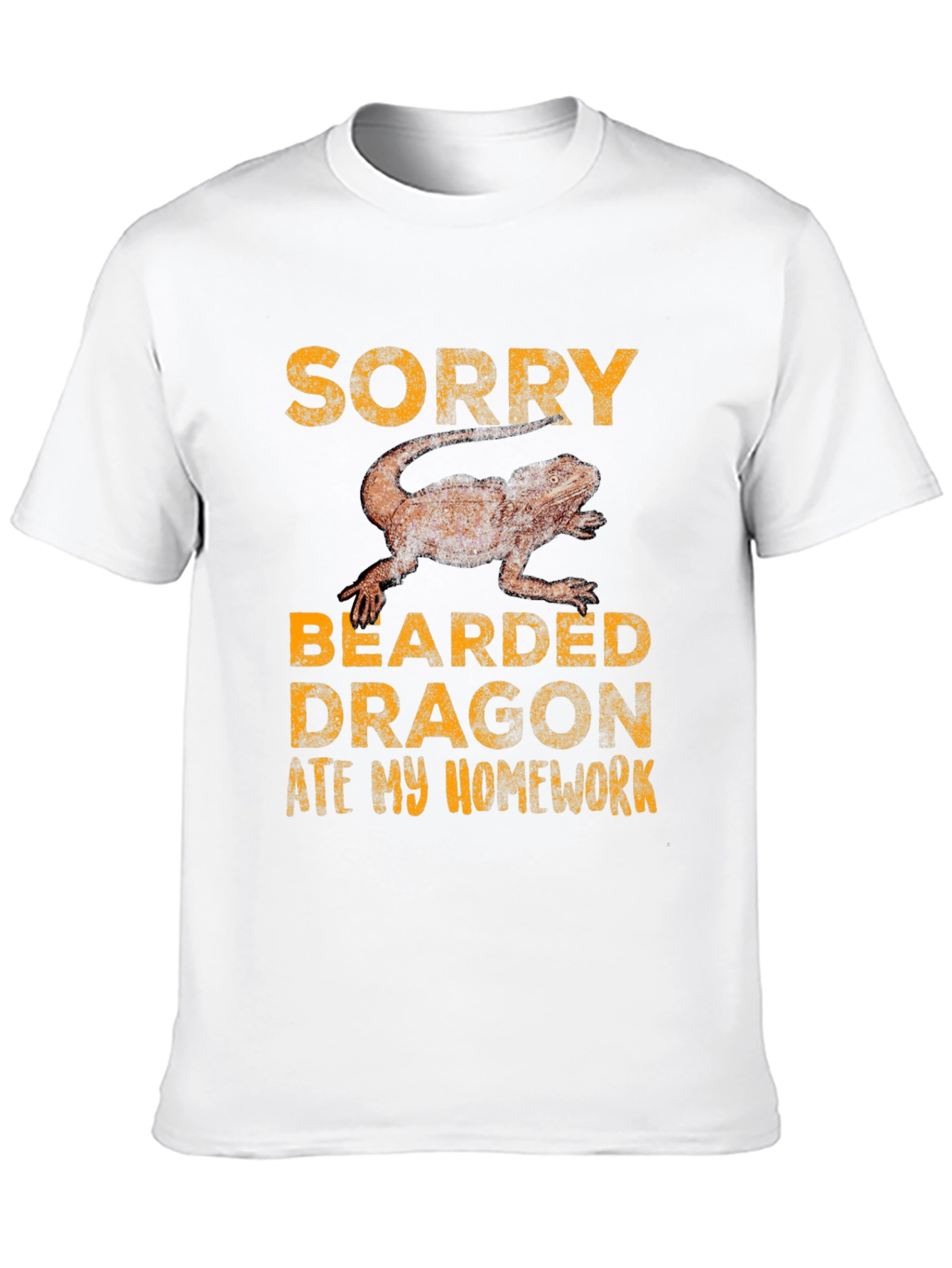 Funny Bearded Dragon Ate Homework T-Shirt