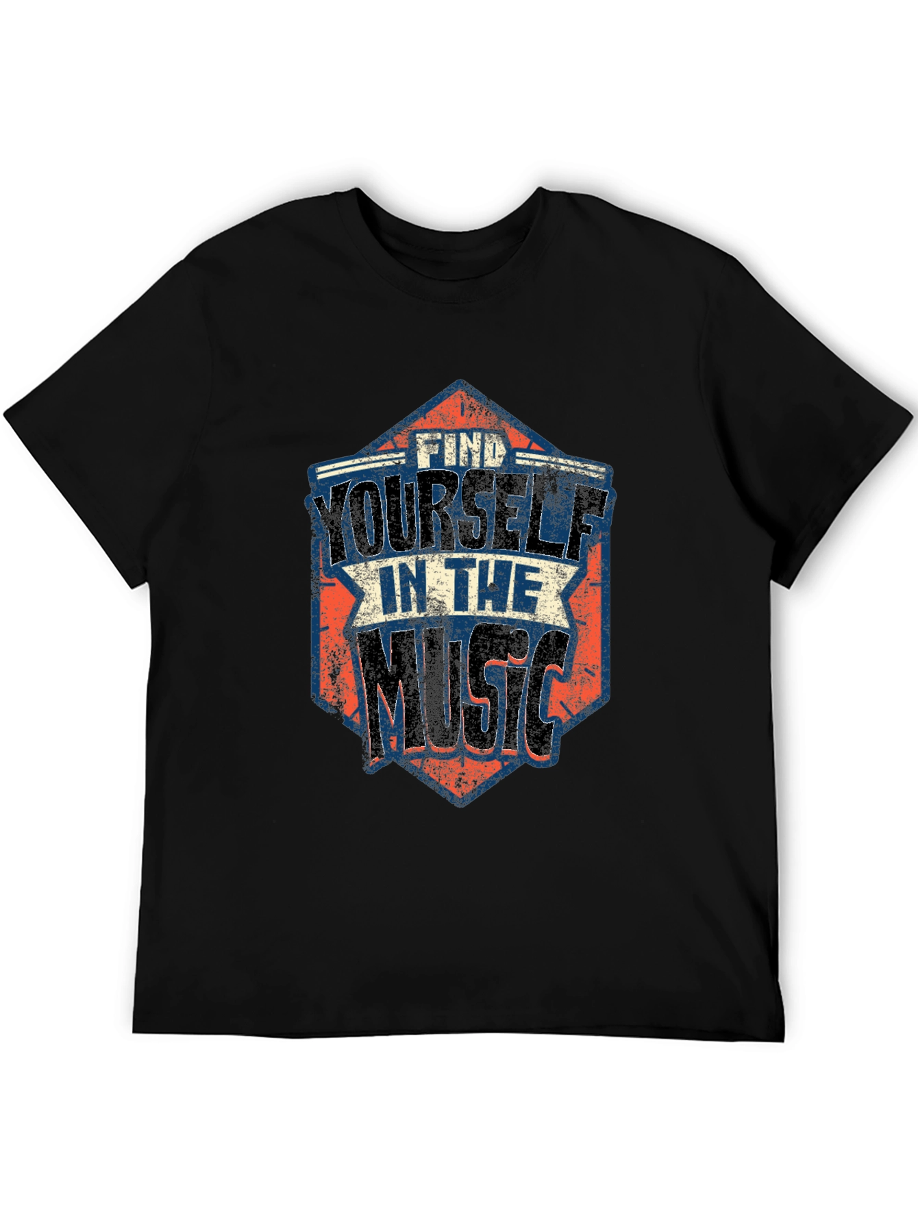Find Yourself In The Music Graphic T-Shirt