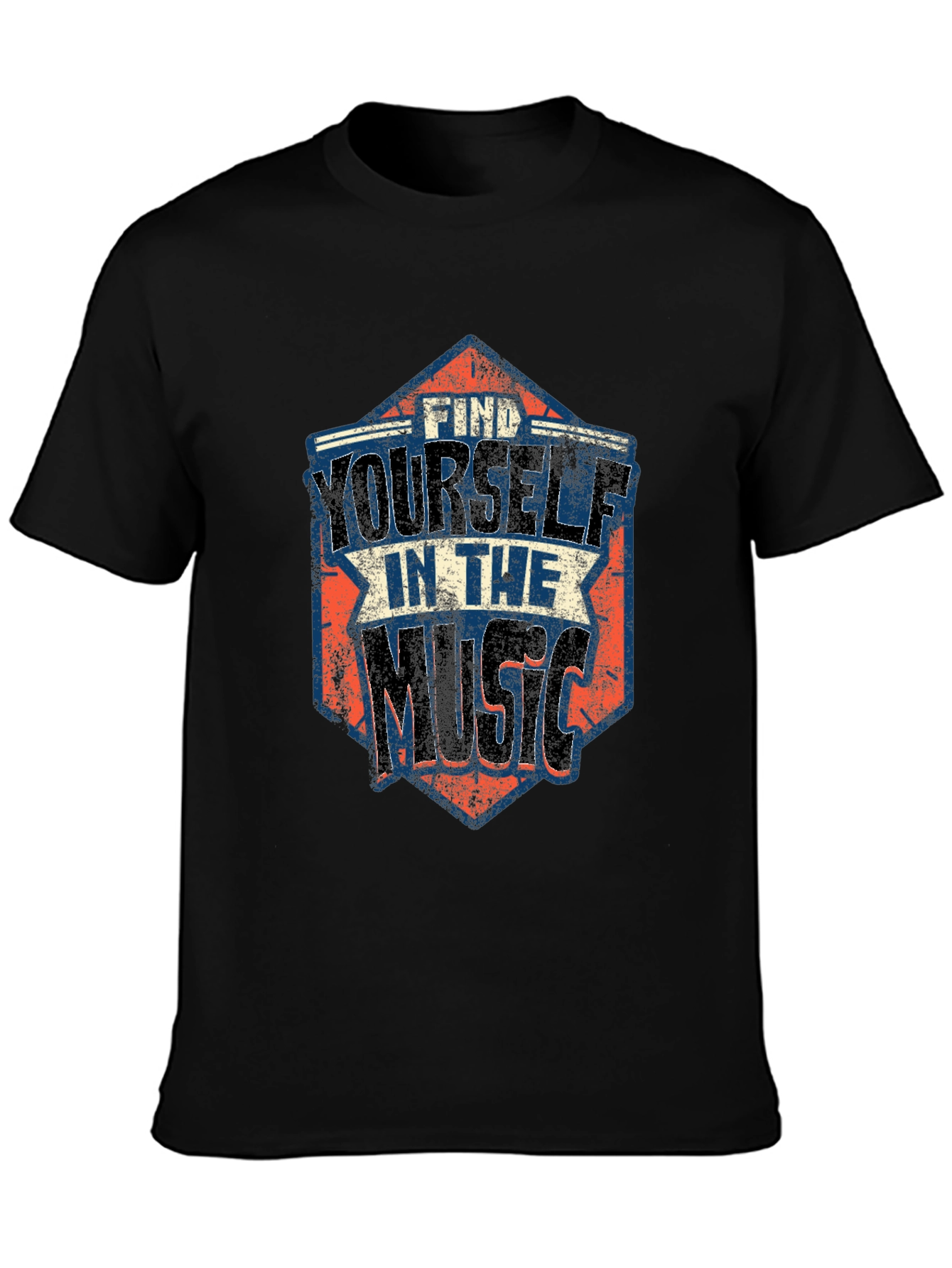 Find Yourself In The Music Graphic T-Shirt