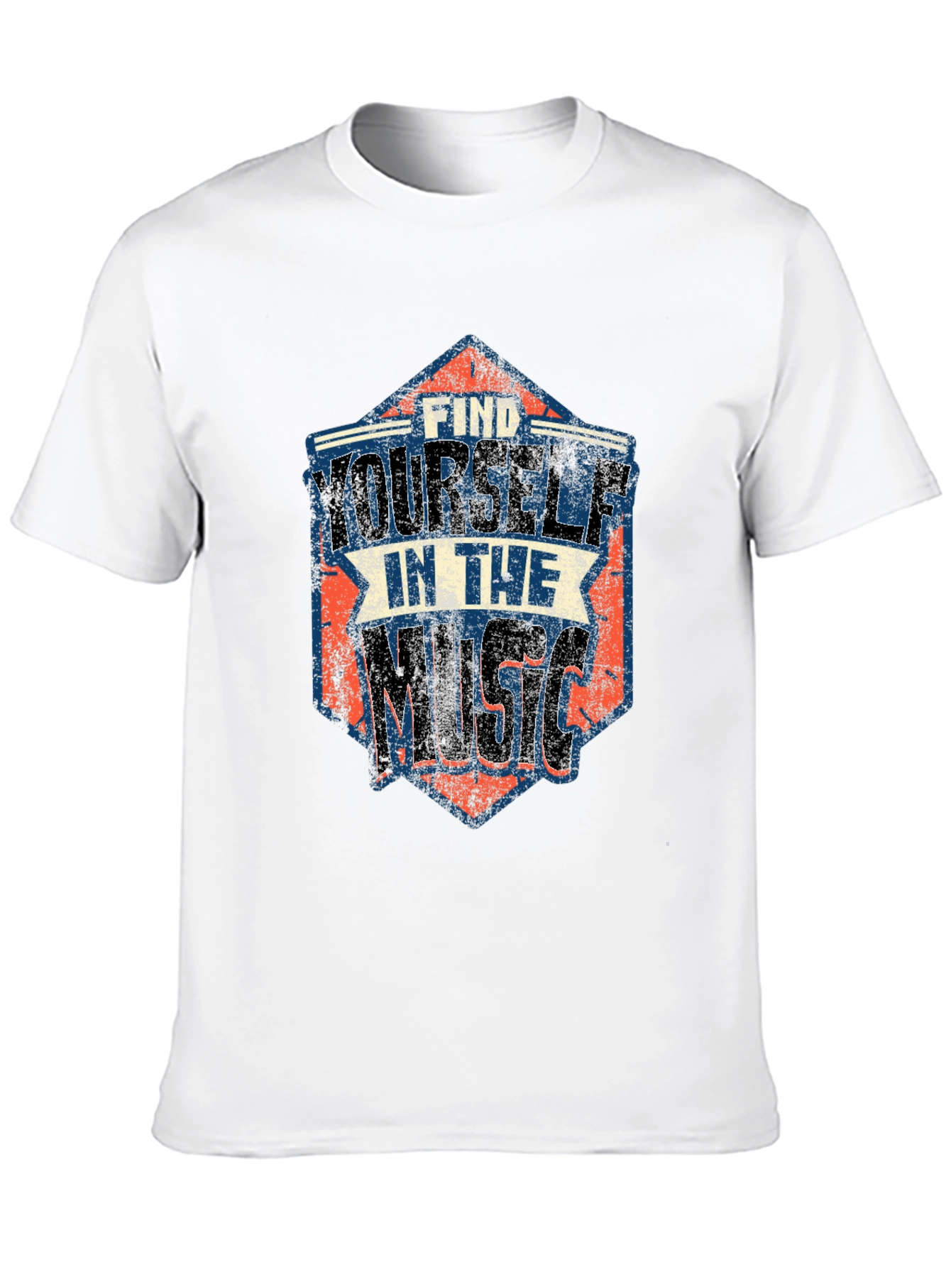 Find Yourself In The Music Graphic T-Shirt