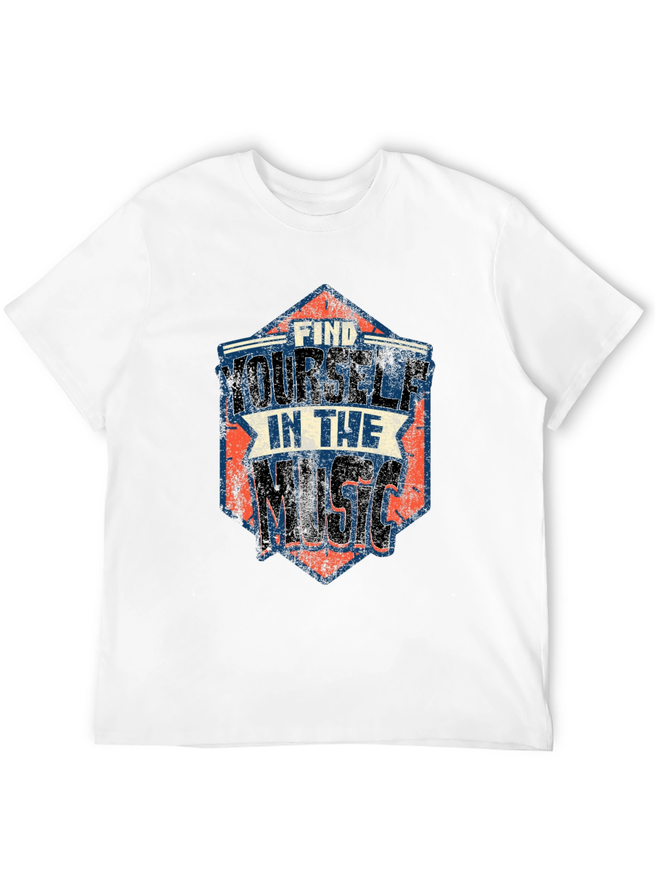 Find Yourself In The Music Graphic T-Shirt