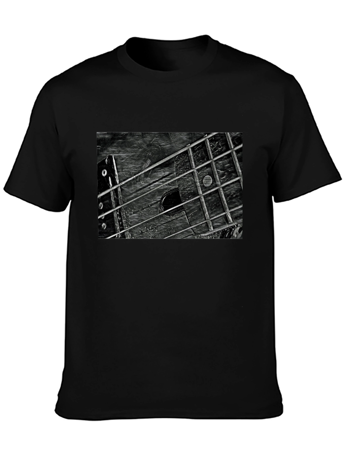 Guitar Fretboard T-Shirt - Music Lover Tee