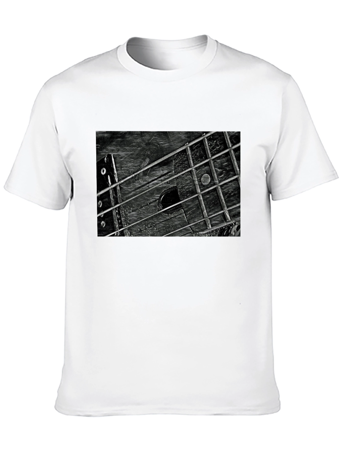 Guitar Fretboard T-Shirt - Music Lover Tee