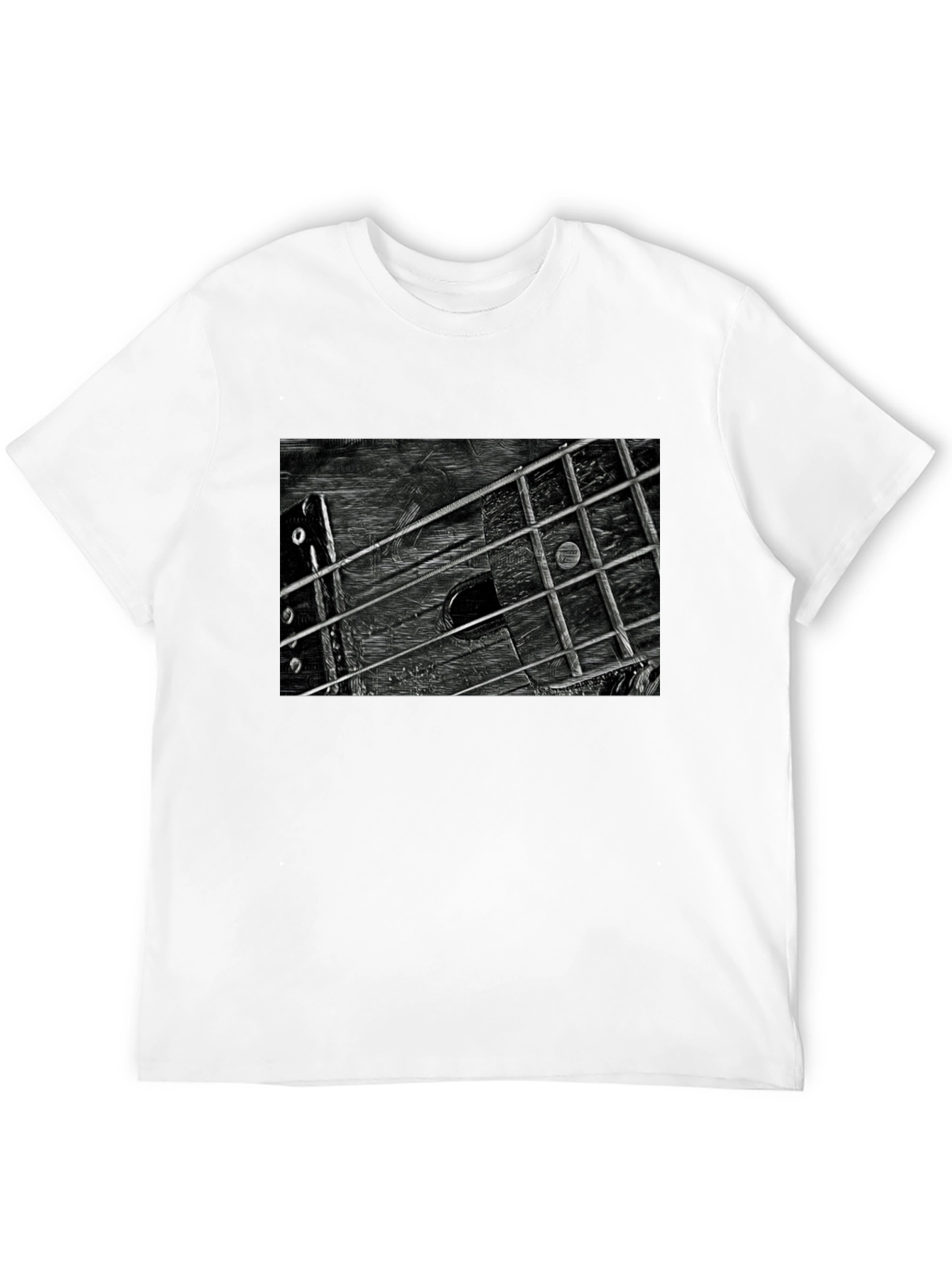 Guitar Fretboard T-Shirt - Music Lover Tee