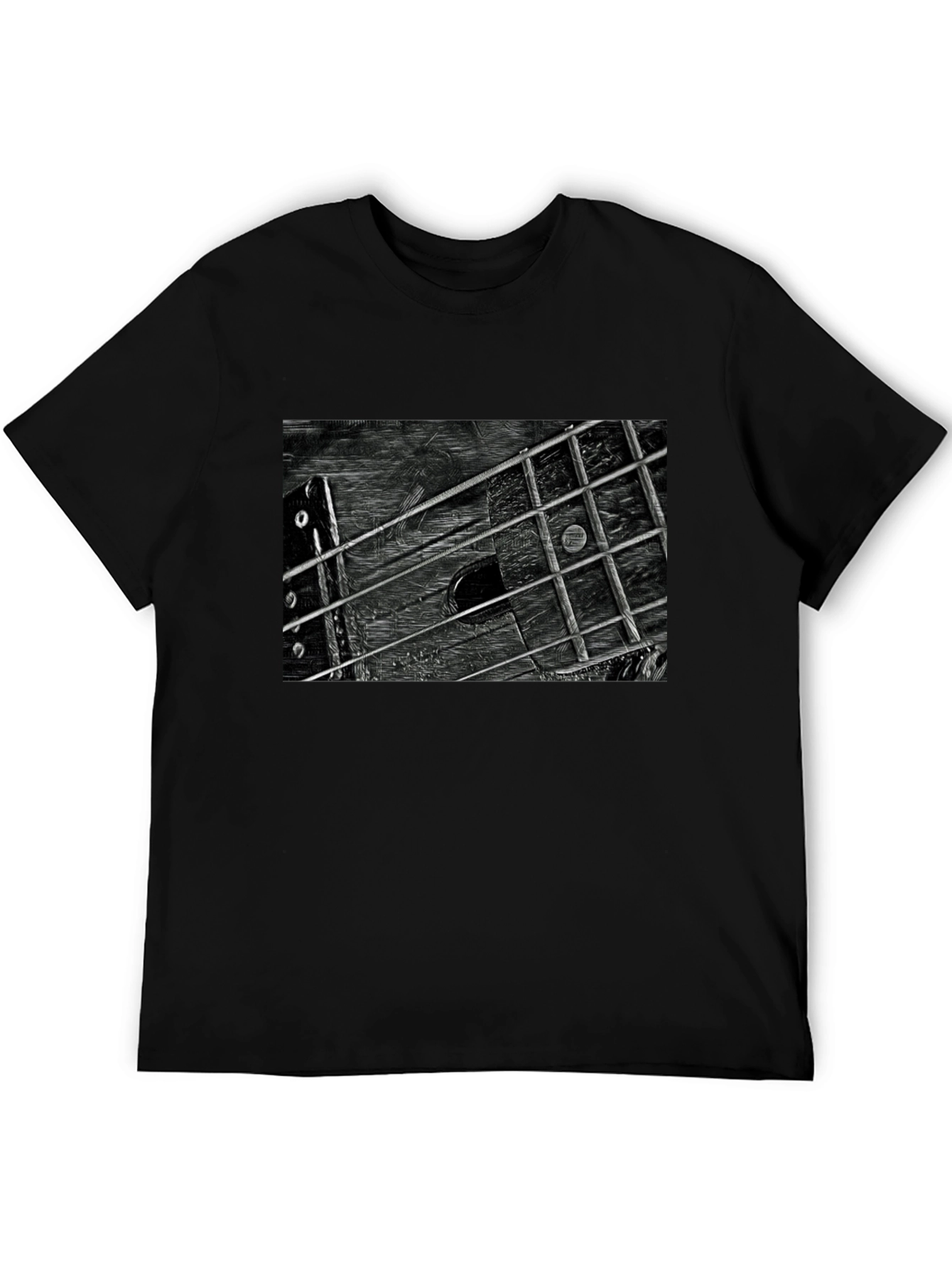 Guitar Fretboard T-Shirt - Music Lover Tee