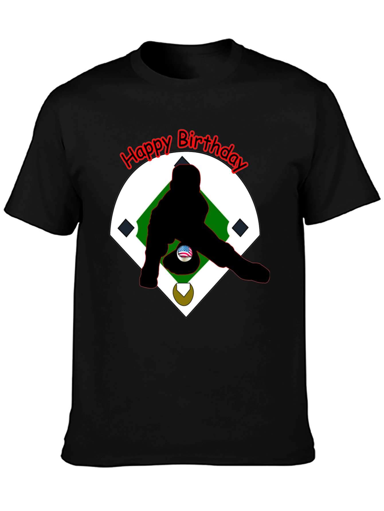 Baseball Birthday T-Shirt - Batter Up!
