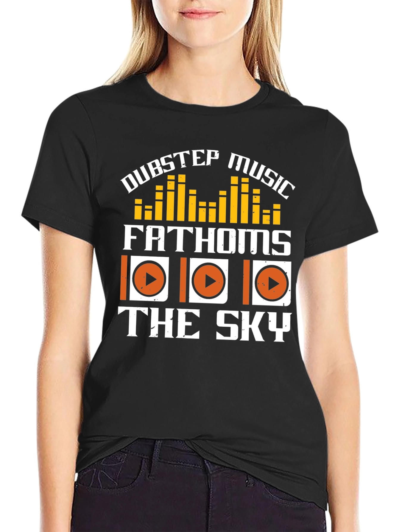 Dubstep Music T-Shirt - Fathoms to the Sky