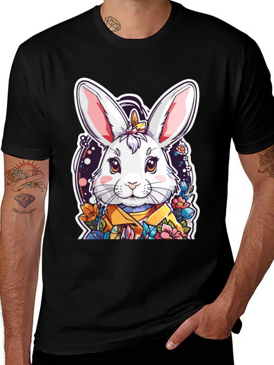 Cute Bunny Graphic T-Shirt