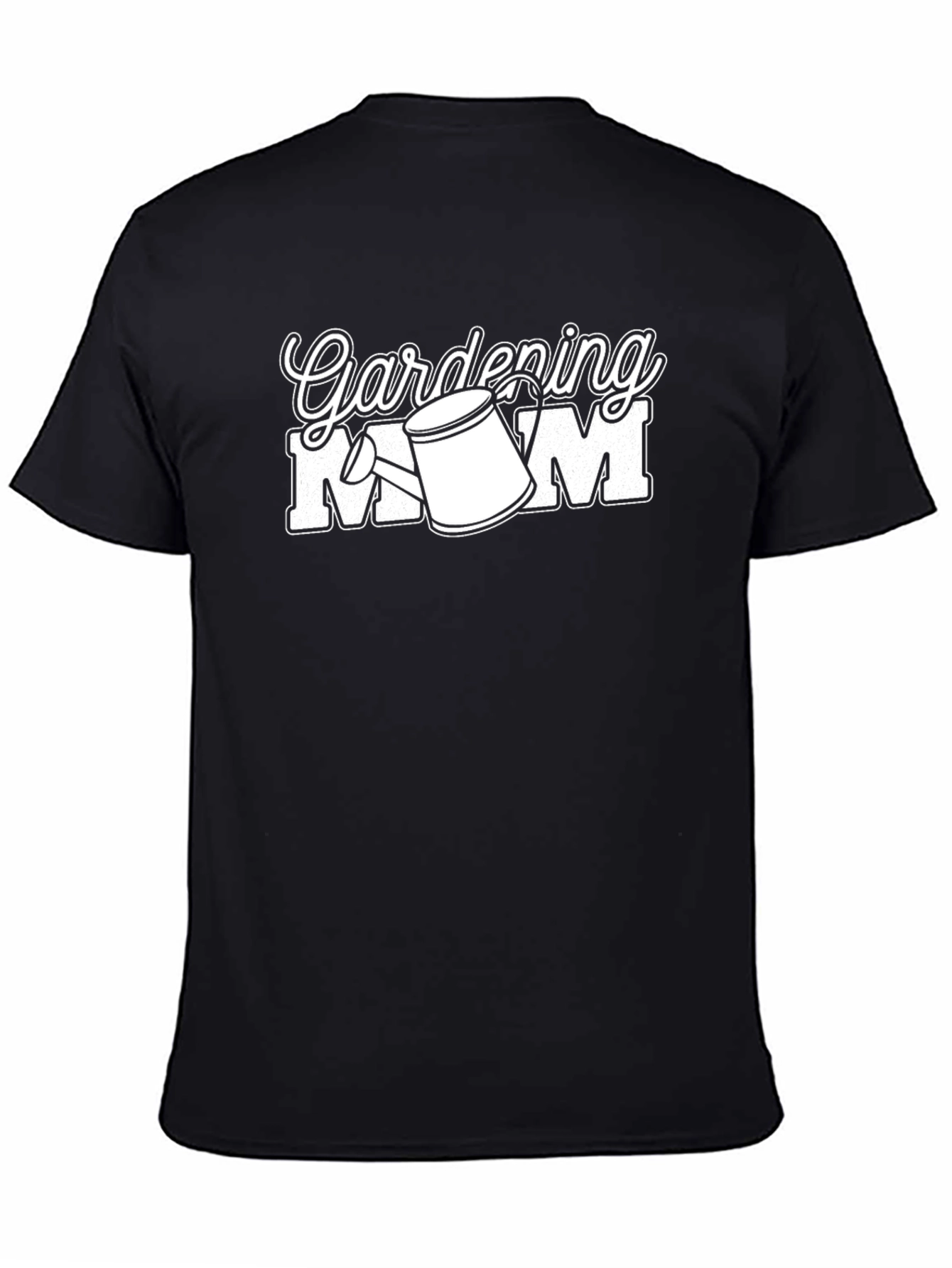 Gardening Mom T-Shirt - Black Novelty Graphic Tee