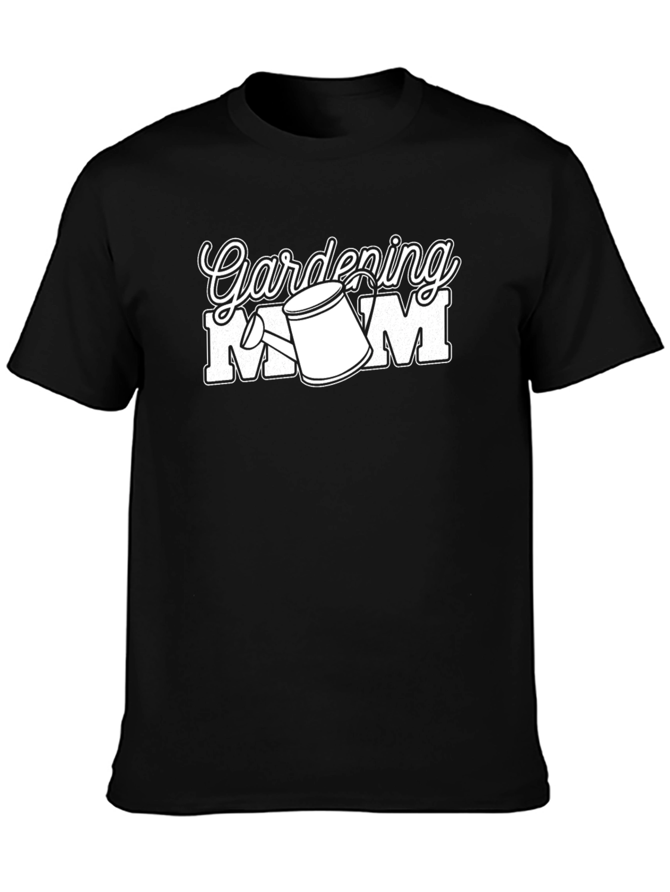 Gardening Mom T-Shirt - Black Novelty Graphic Tee