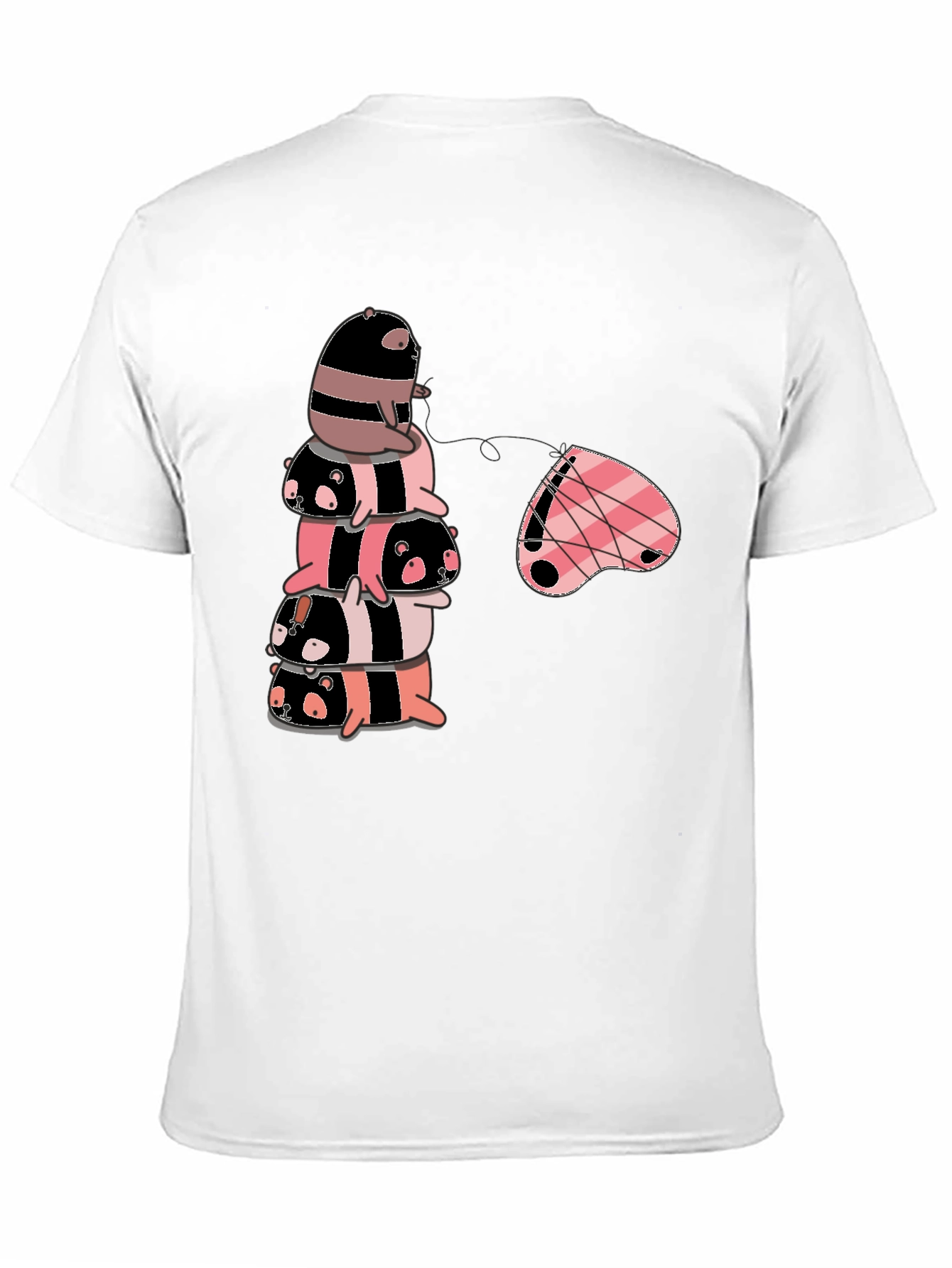 Stacked Sloth T-Shirt - Kawaii Style