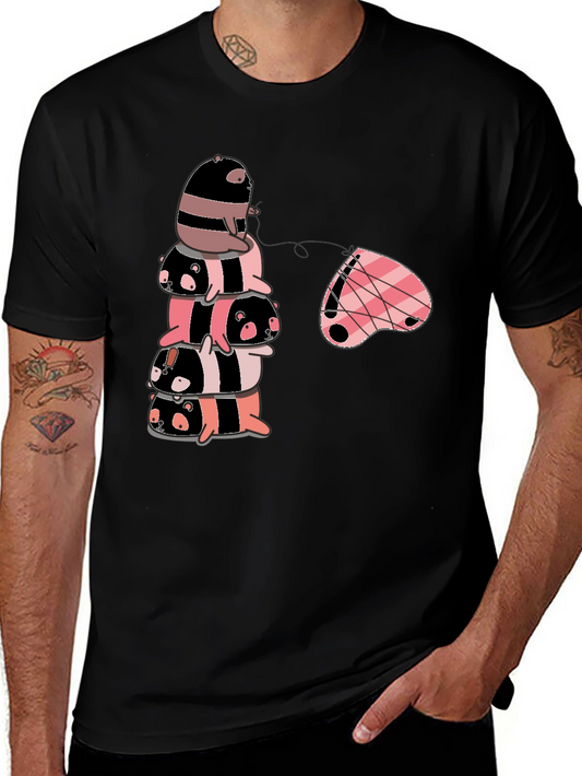 Stacked Sloth T-Shirt - Kawaii Style