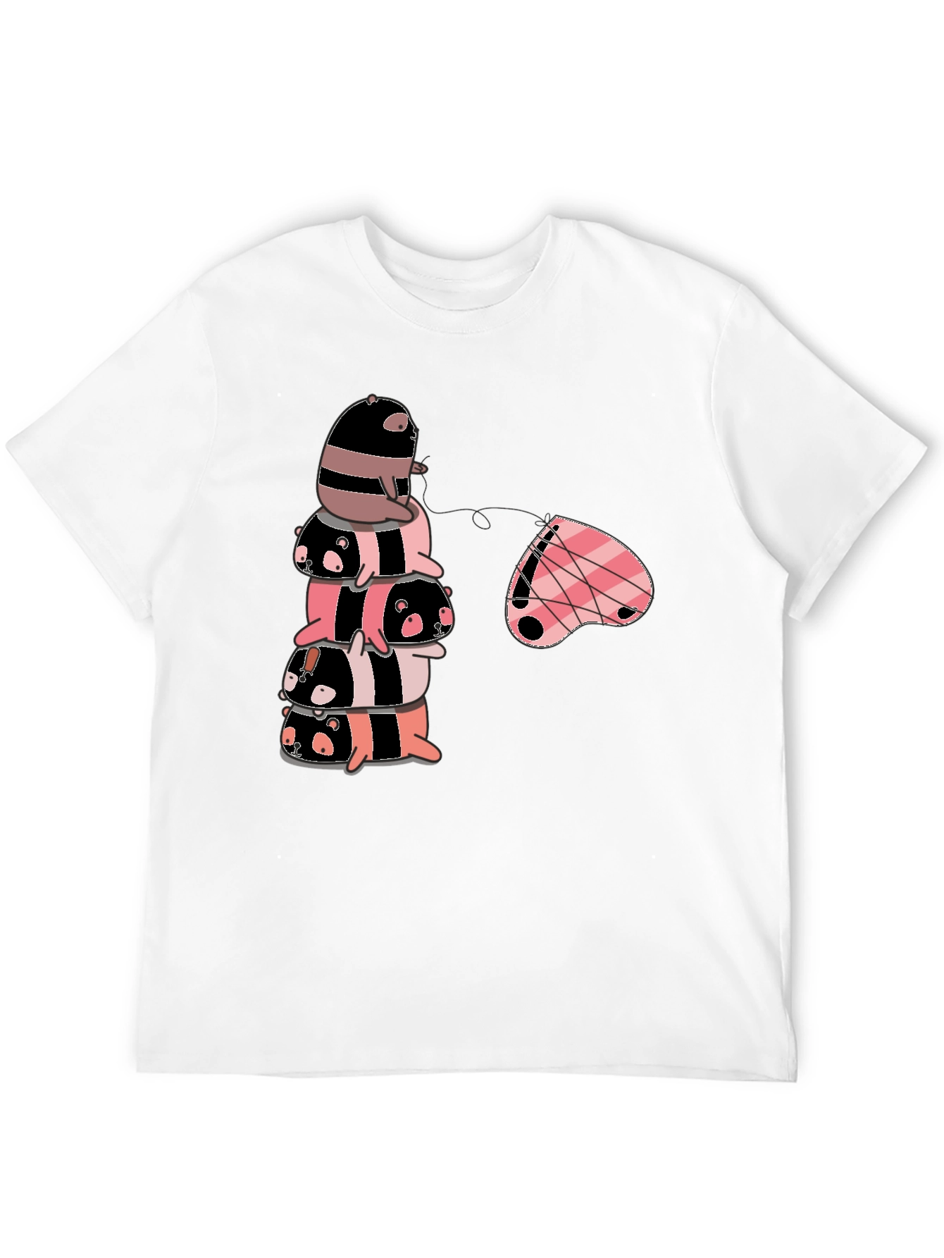Stacked Sloth T-Shirt - Kawaii Style