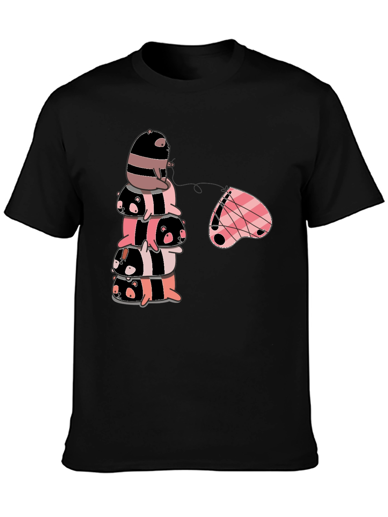 Stacked Sloth T-Shirt - Kawaii Style