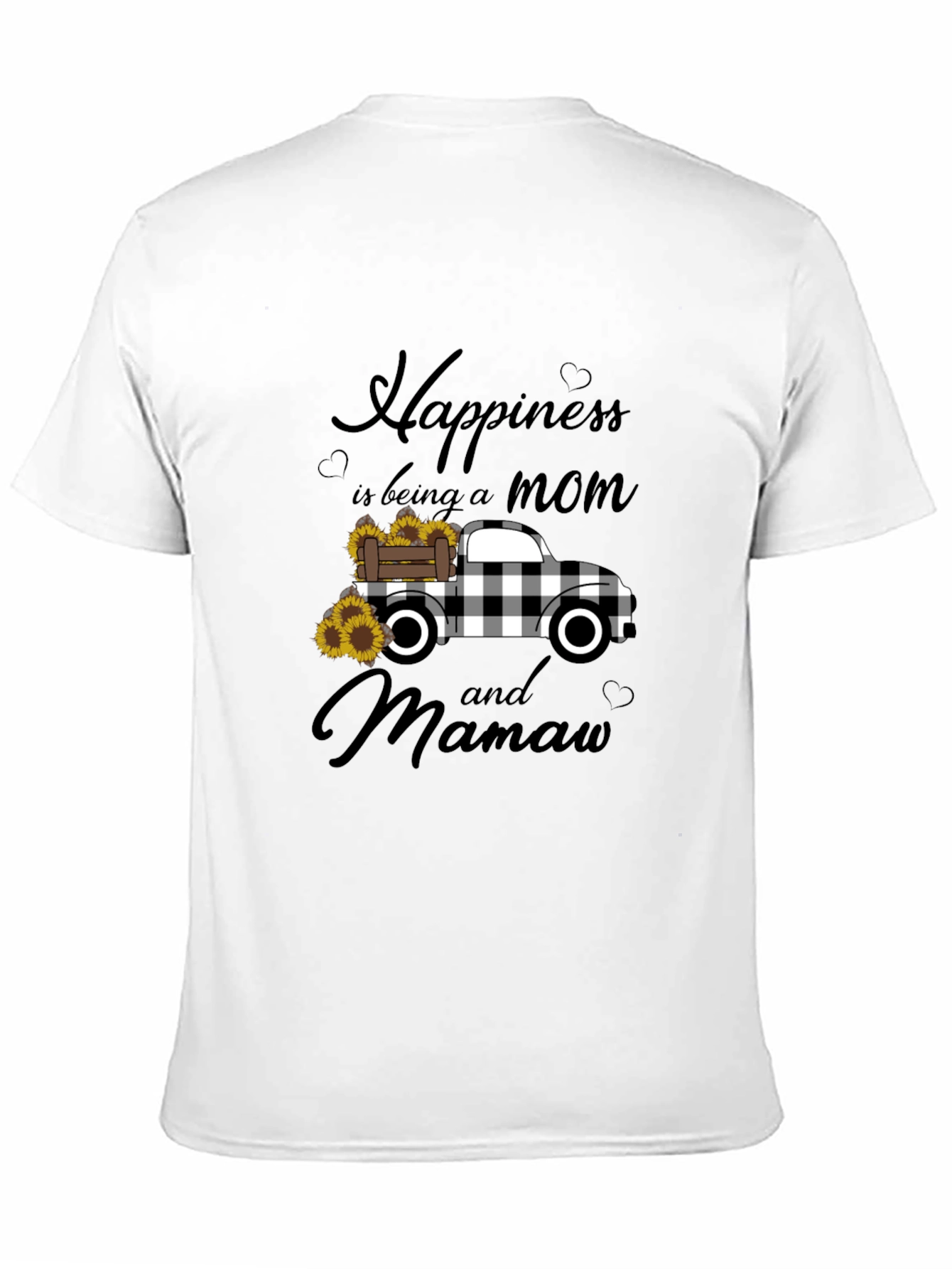 Happiness Mom and Mamaw Graphic Tee