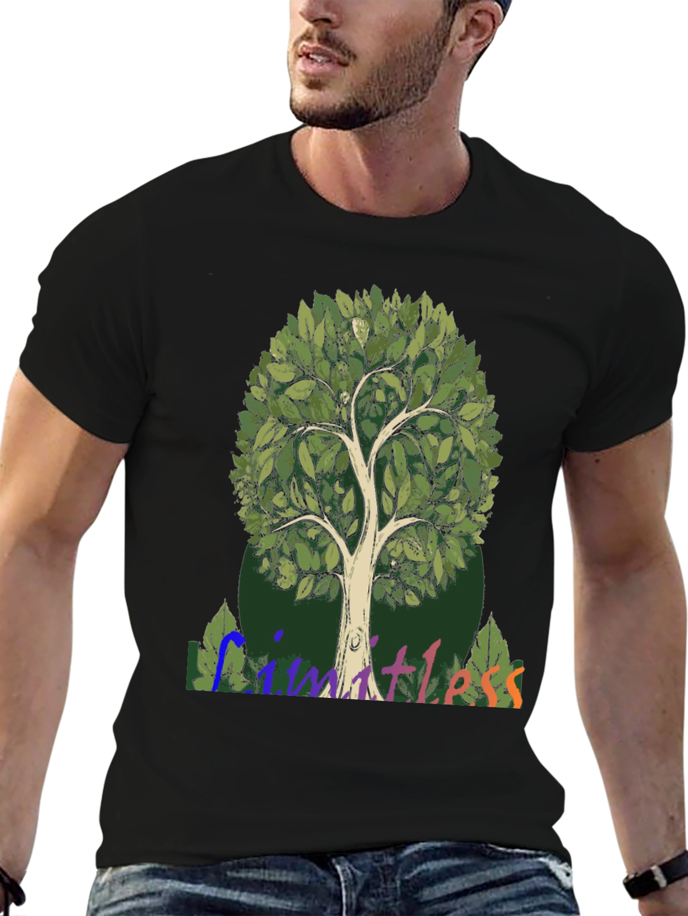 Limitless Tree Graphic Tee - Nature Inspired Design