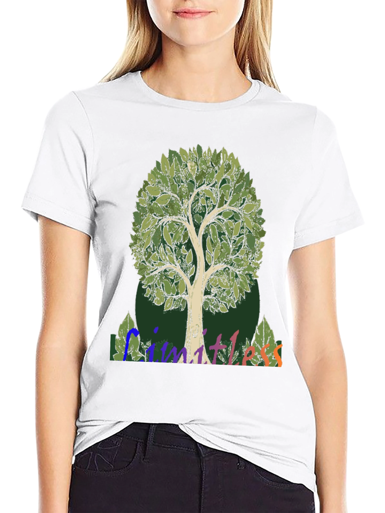 Limitless Tree Graphic Tee - Nature Inspired Design