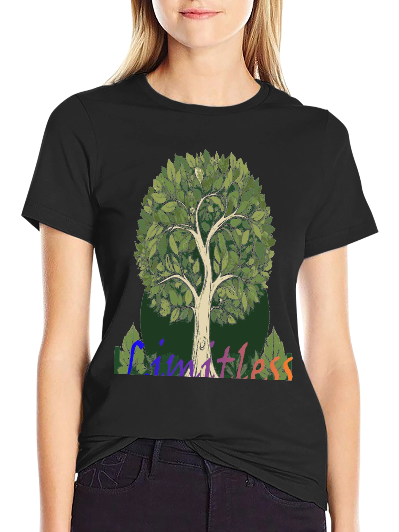 Limitless Tree Graphic Tee - Nature Inspired Design